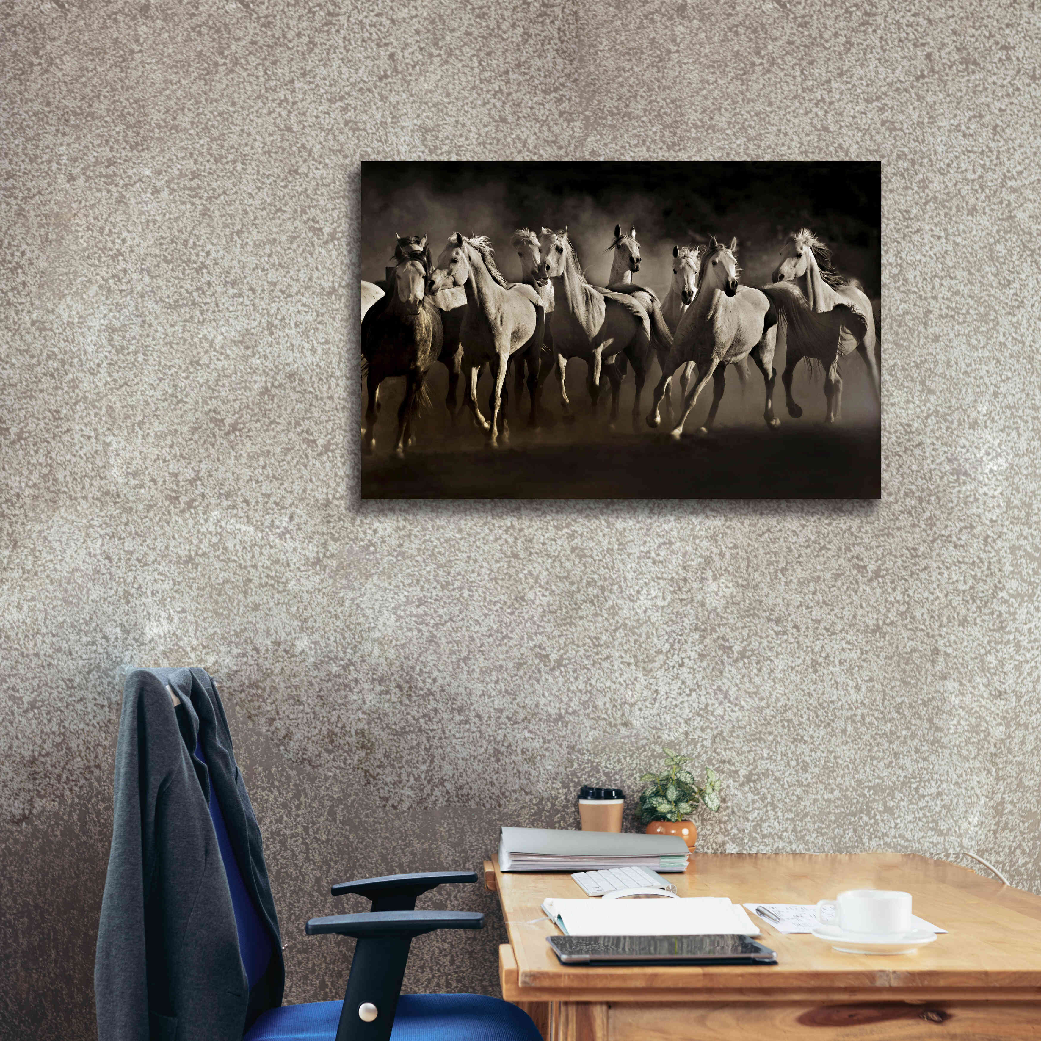 'Dream Horses' by Lisa Dearing, Giclee Canvas Wall Art,40x26