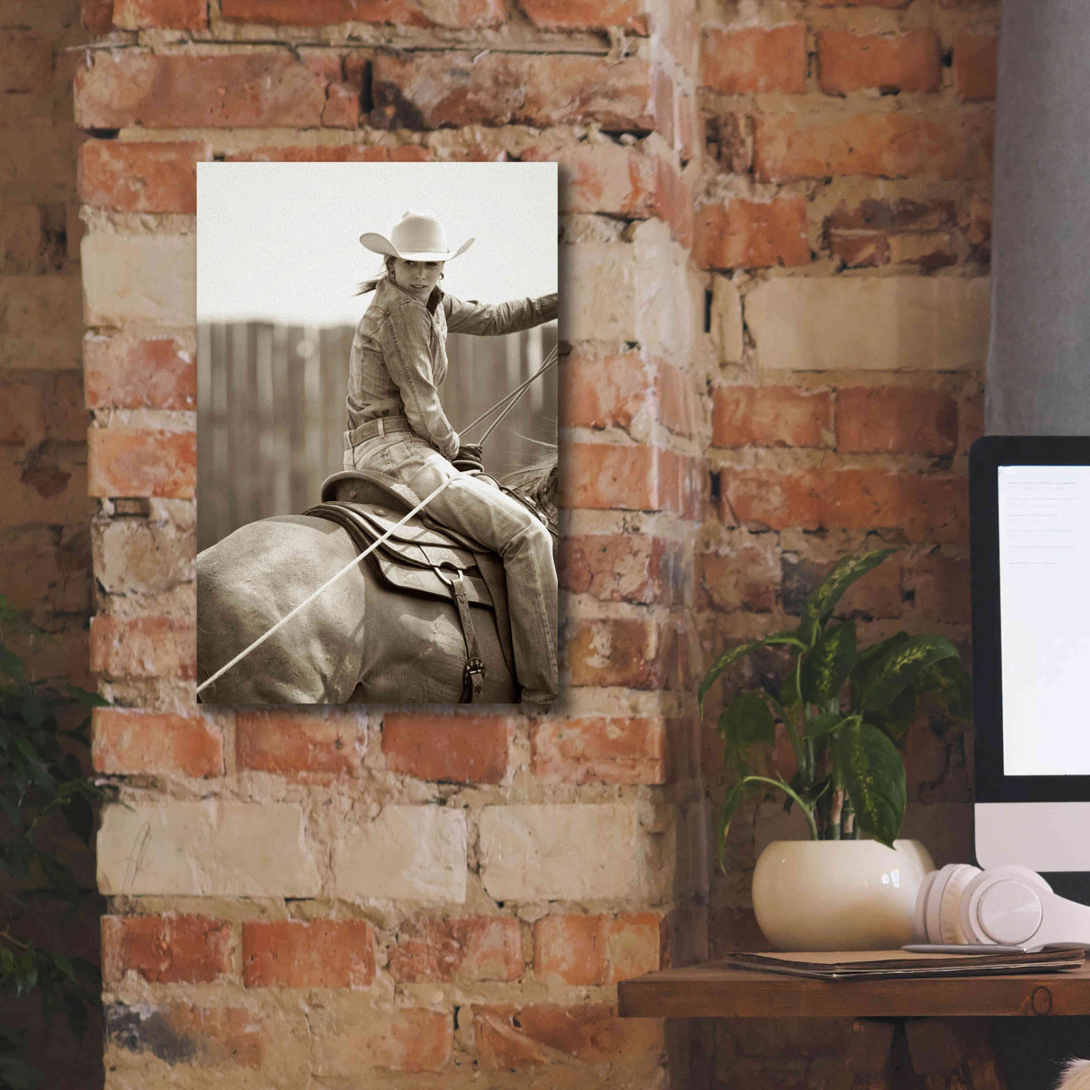 'Got One' by Lisa Dearing, Giclee Canvas Wall Art,12x18