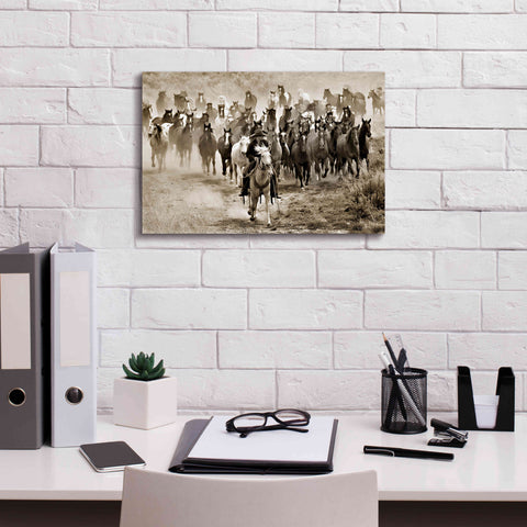 Image of 'Heading Home' by Lisa Dearing, Giclee Canvas Wall Art,18x12