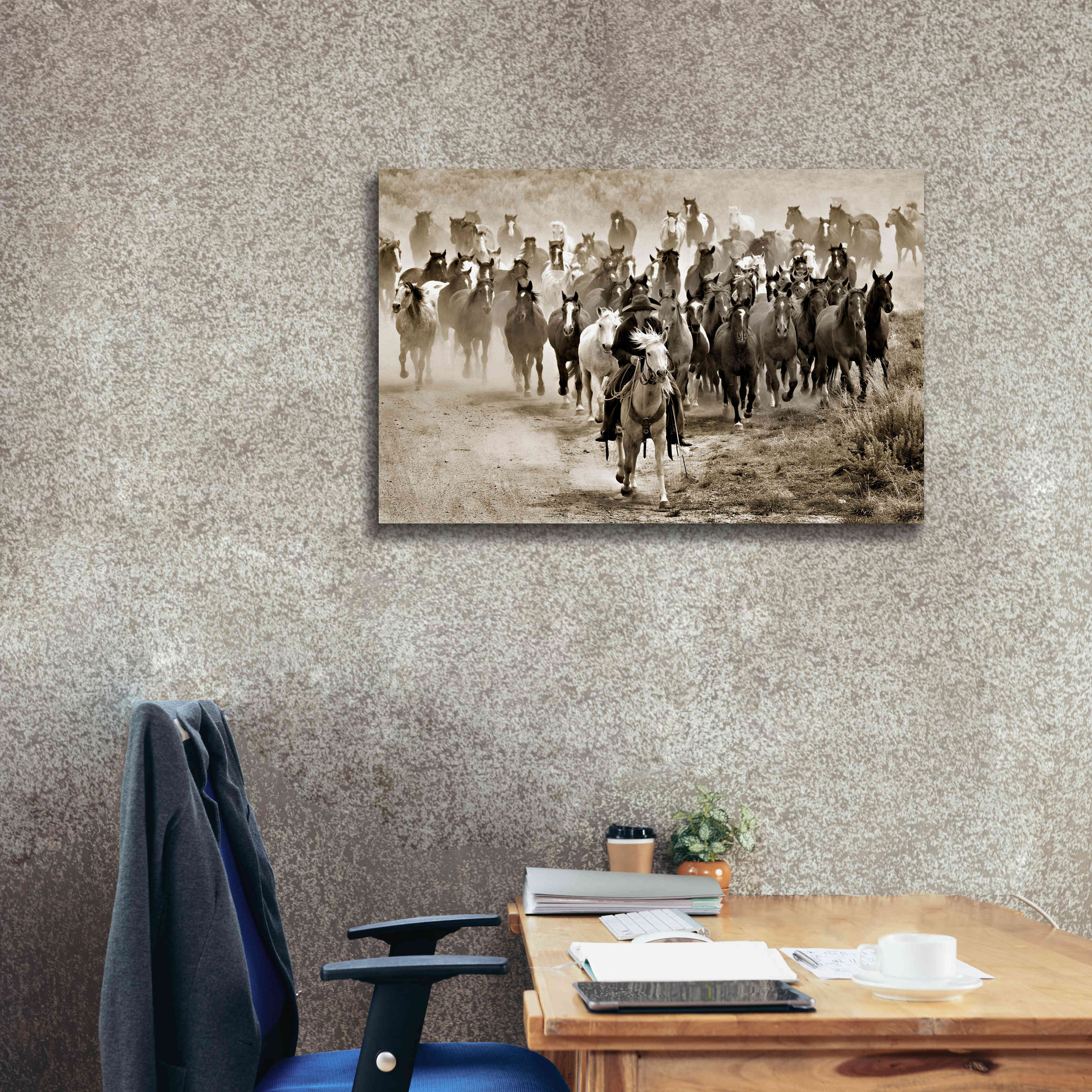 'Heading Home' by Lisa Dearing, Giclee Canvas Wall Art,40x26