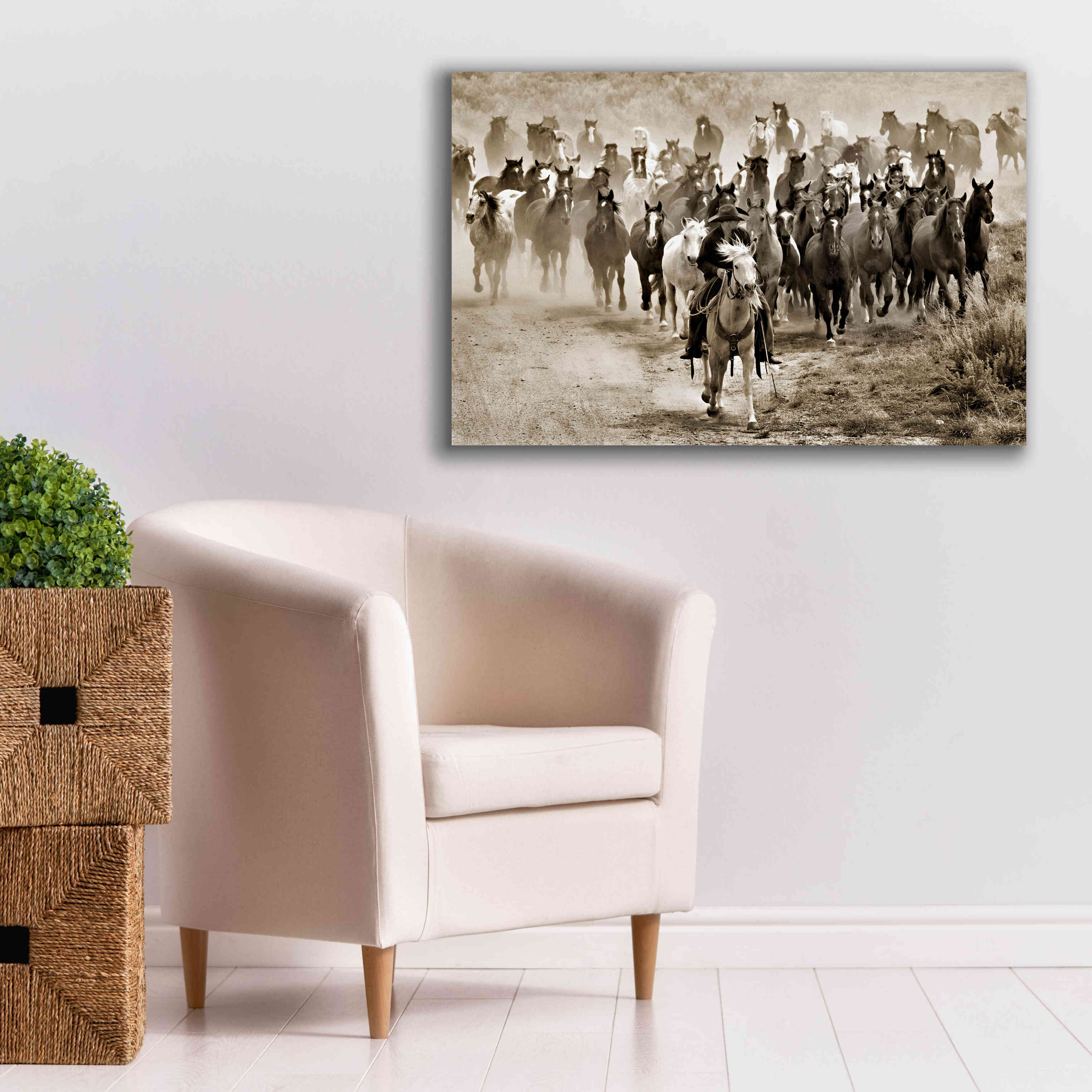 'Heading Home' by Lisa Dearing, Giclee Canvas Wall Art,40x26