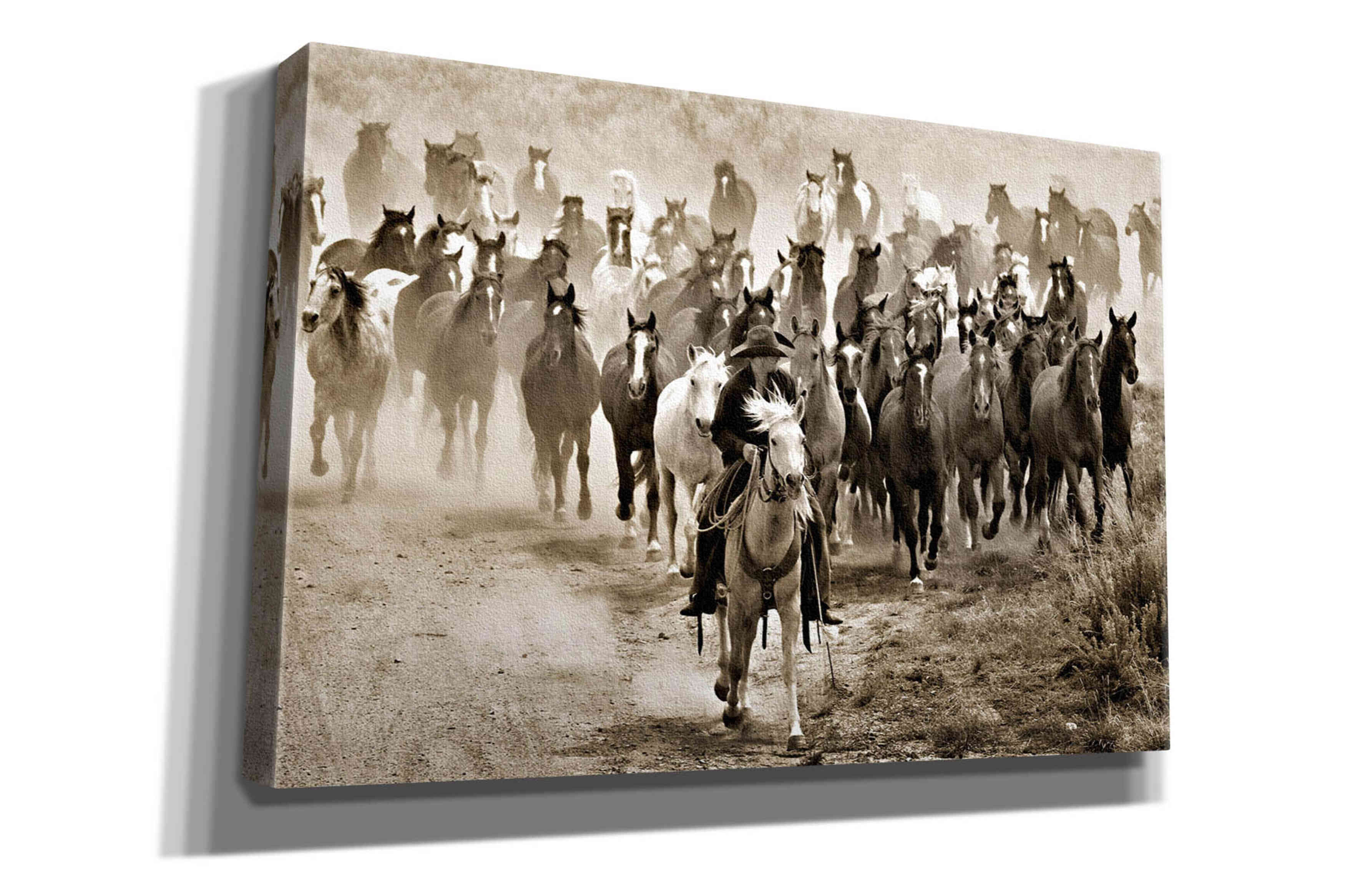'Heading Home' by Lisa Dearing, Giclee Canvas Wall Art