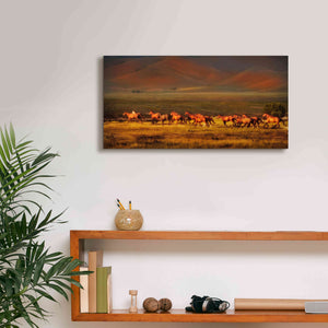 'Montana Dreaming' by Lisa Dearing, Giclee Canvas Wall Art,24x12