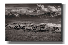 'Mountain Range Mavericks' by Lisa Dearing, Giclee Canvas Wall Art