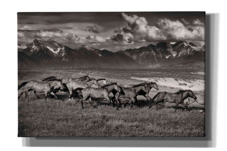 'Mountain Range Mavericks' by Lisa Dearing, Giclee Canvas Wall Art