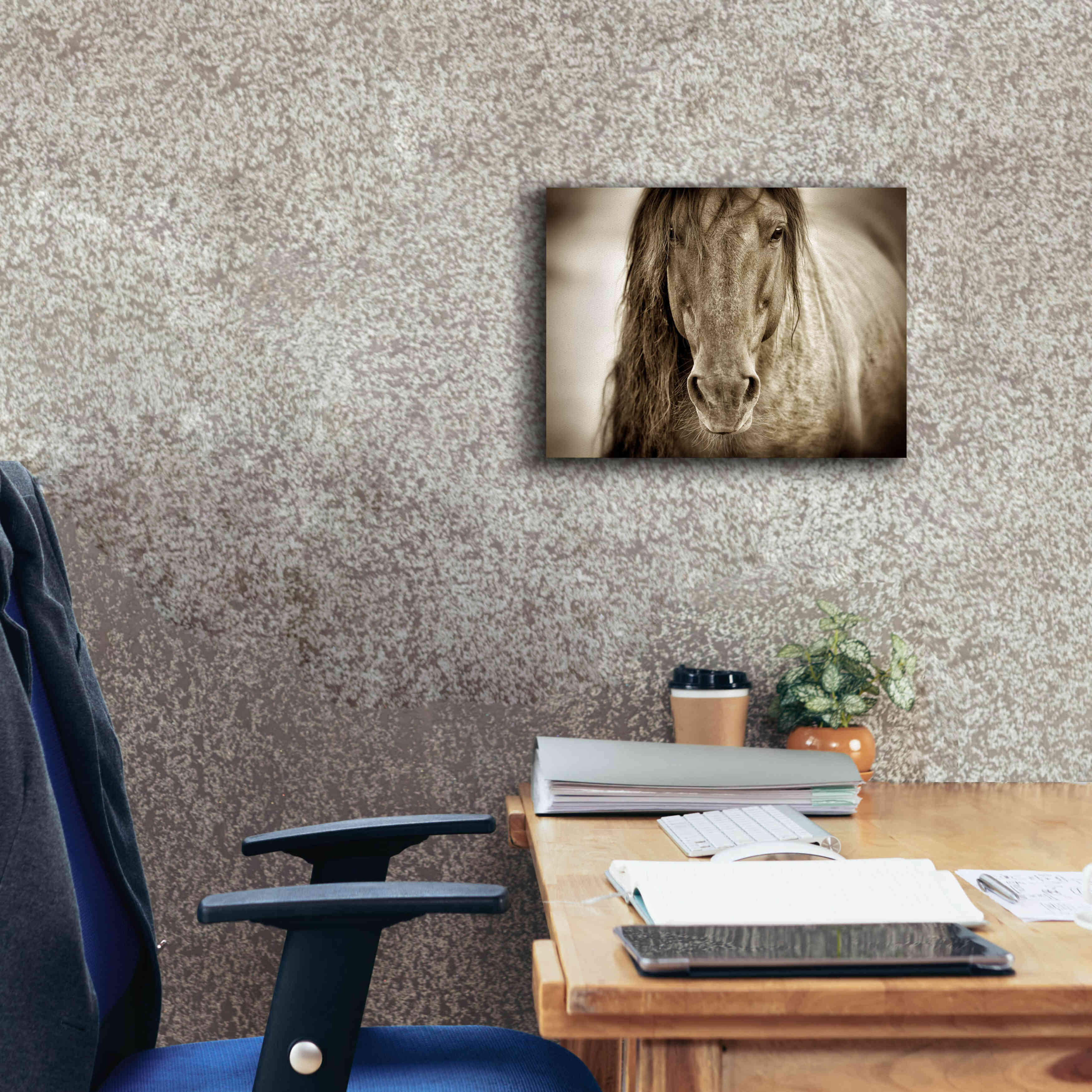 'Mustang Sally' by Lisa Dearing, Giclee Canvas Wall Art,16x12