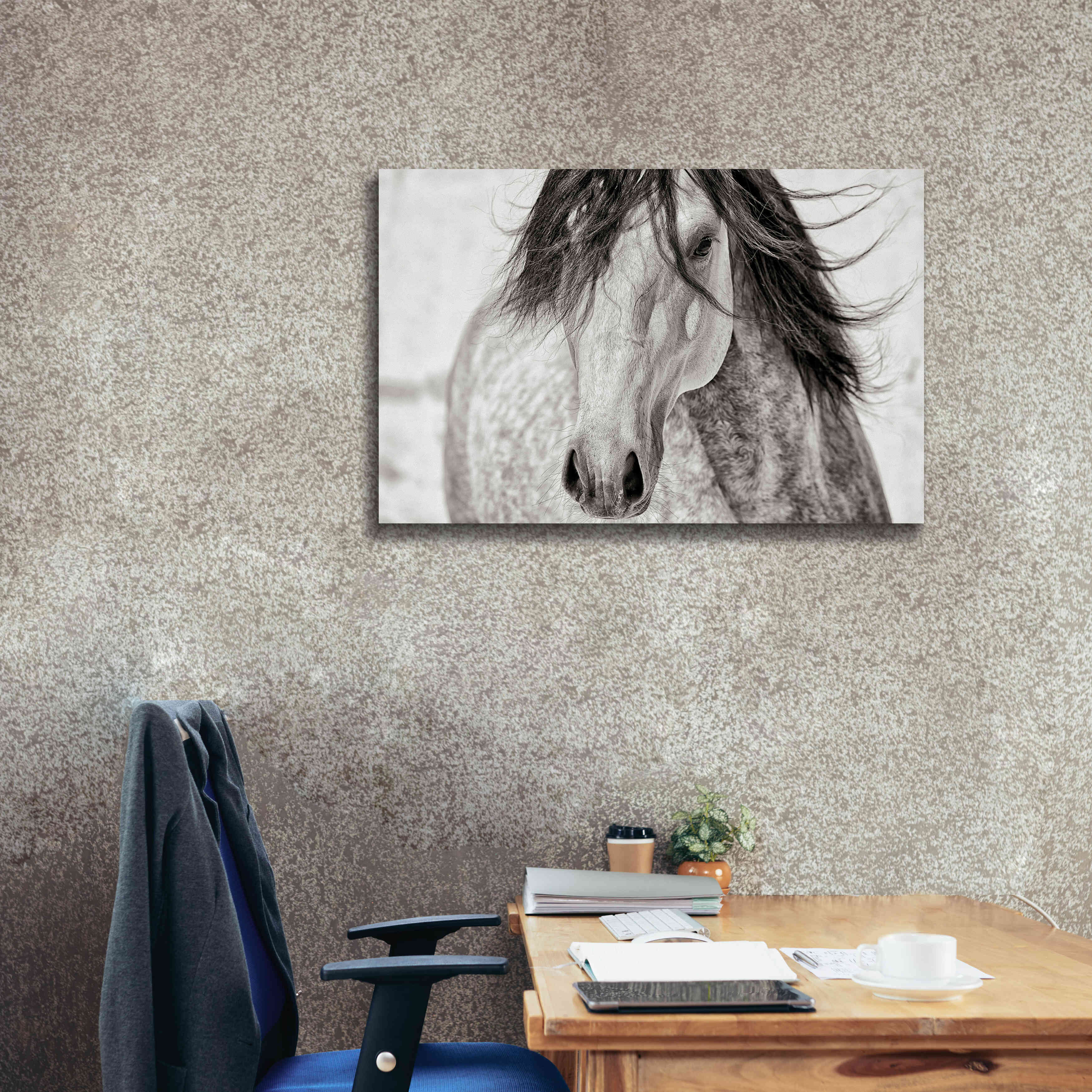 'My Beautiful Mane' by Lisa Dearing, Giclee Canvas Wall Art,40x26
