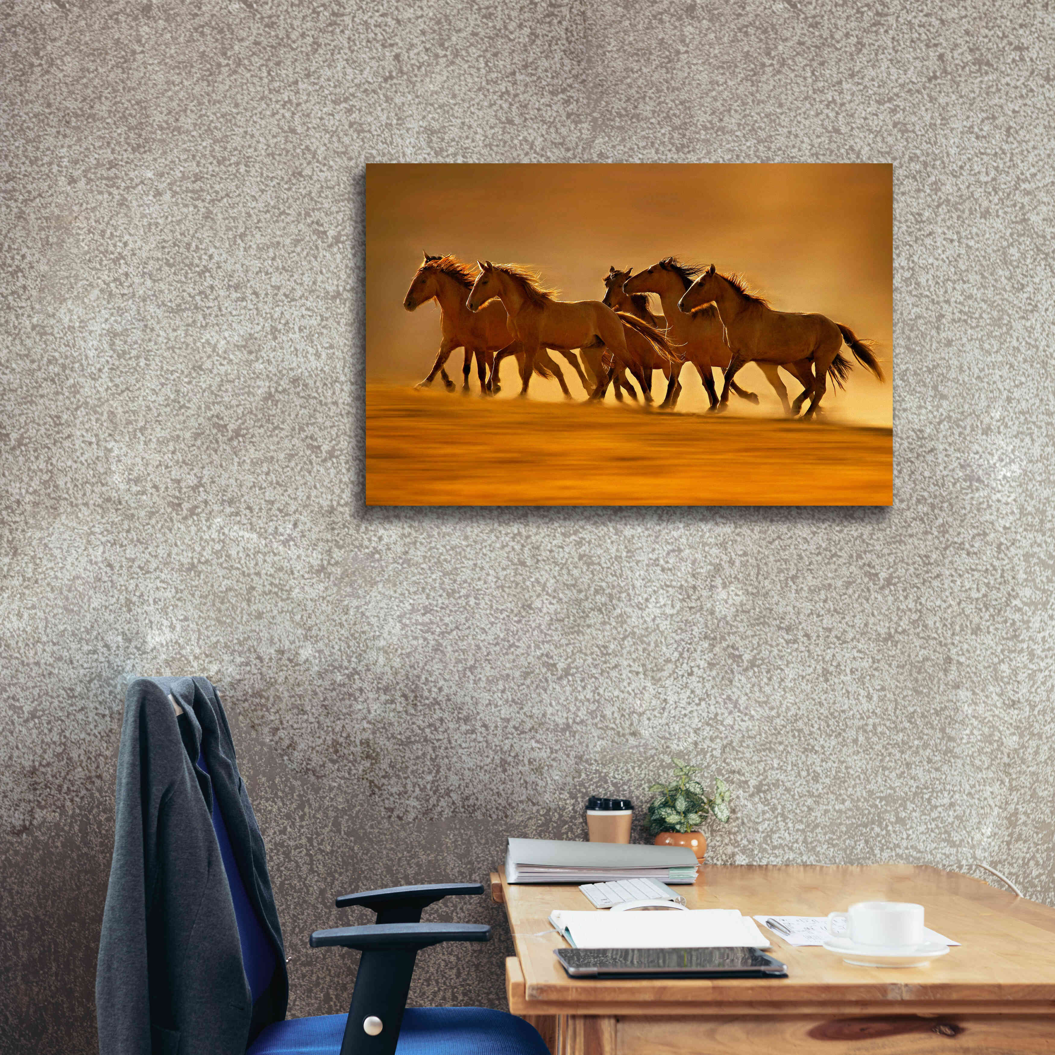 'Night Runners' by Lisa Dearing, Giclee Canvas Wall Art,40x26