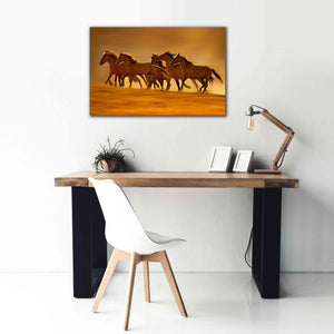'Night Runners' by Lisa Dearing, Giclee Canvas Wall Art,40x26