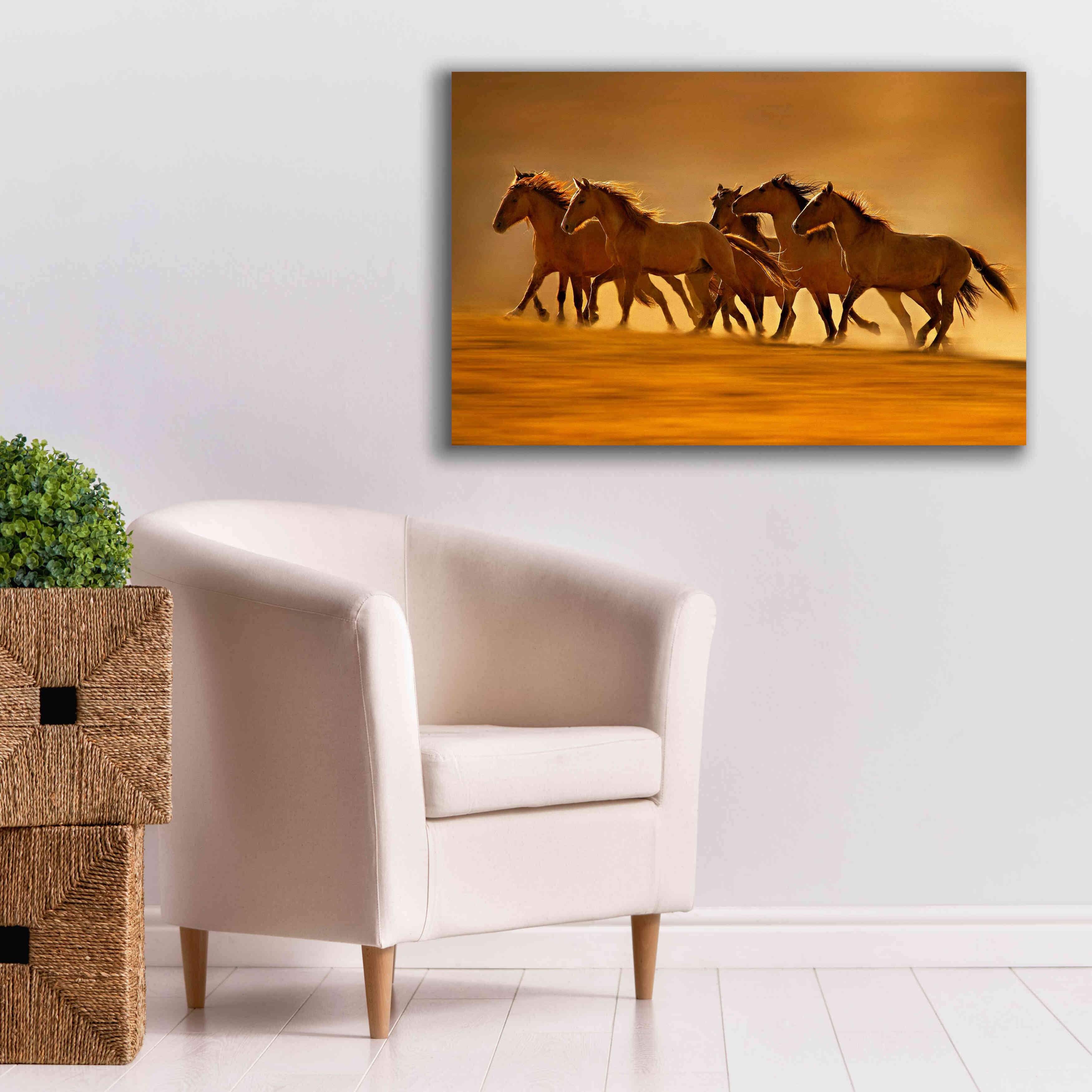 'Night Runners' by Lisa Dearing, Giclee Canvas Wall Art,40x26
