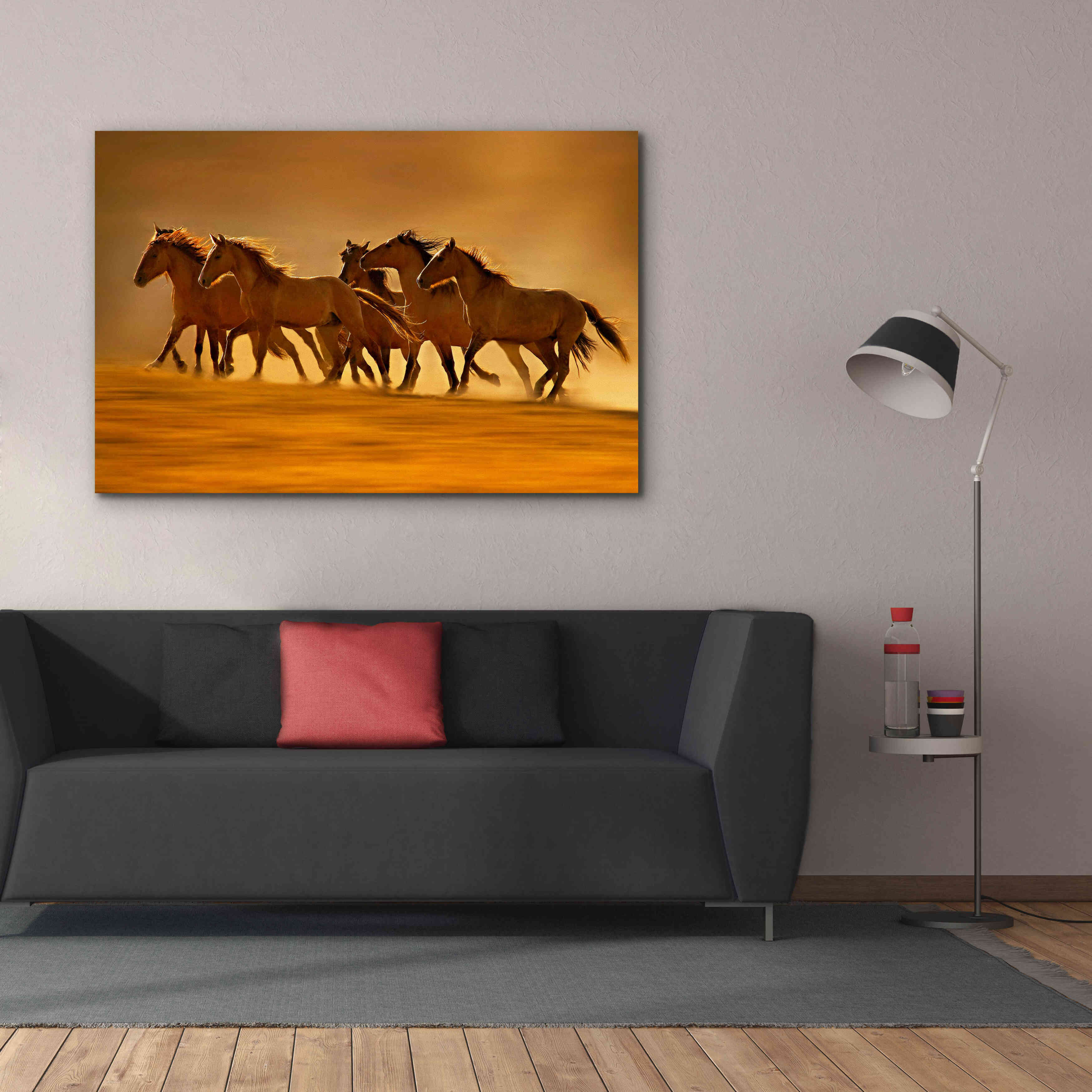 'Night Runners' by Lisa Dearing, Giclee Canvas Wall Art,60x40