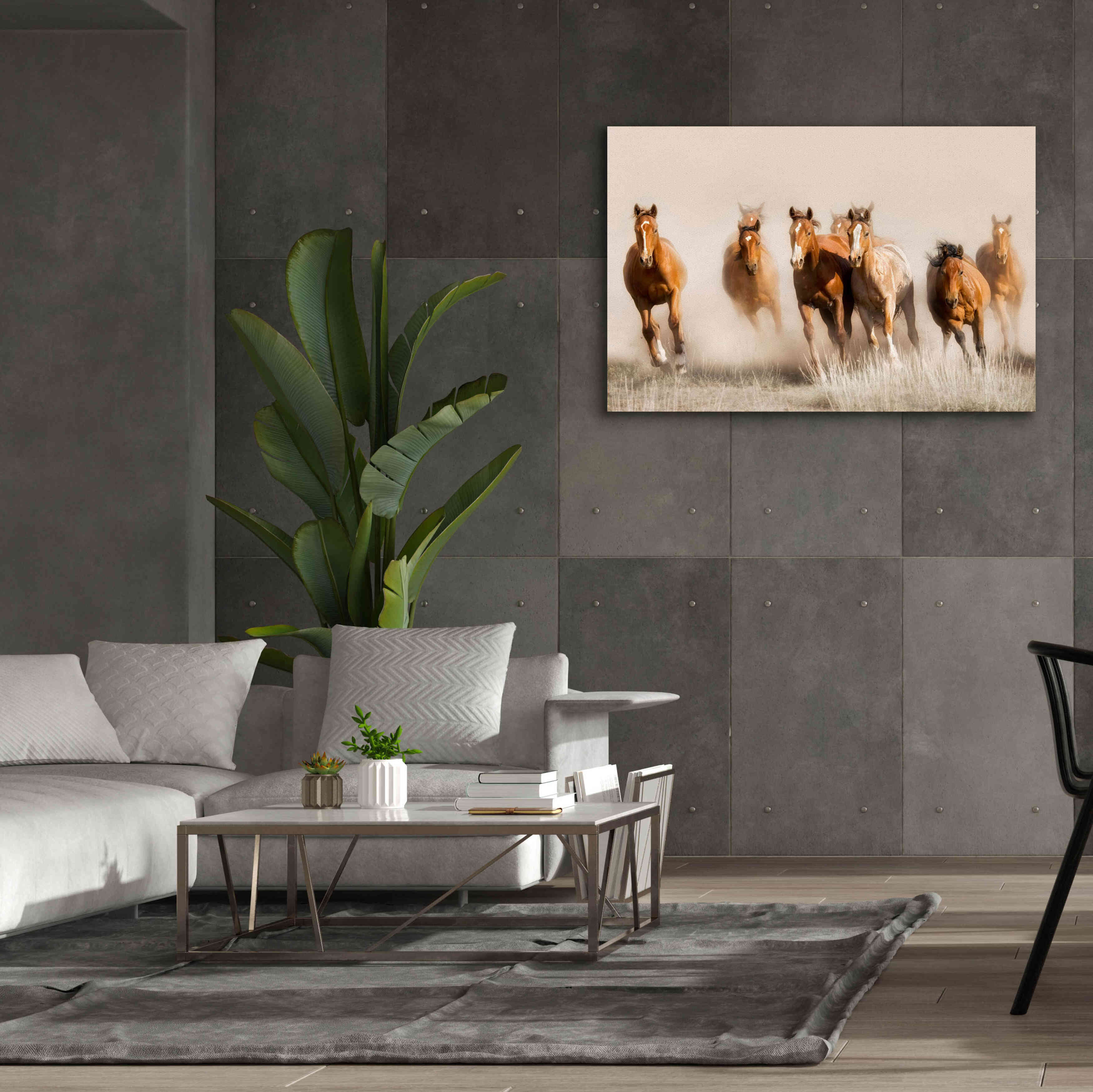 'Outlaws' by Lisa Dearing, Giclee Canvas Wall Art,60x40