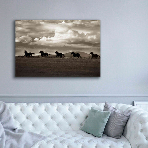Image of 'Racing the Clouds' by Lisa Dearing, Giclee Canvas Wall Art,60x40