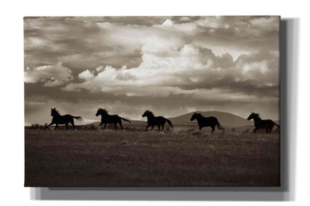 'Racing the Clouds' by Lisa Dearing, Giclee Canvas Wall Art