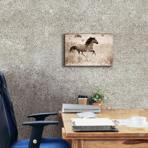'Running Free' by Lisa Dearing, Giclee Canvas Wall Art,18x12
