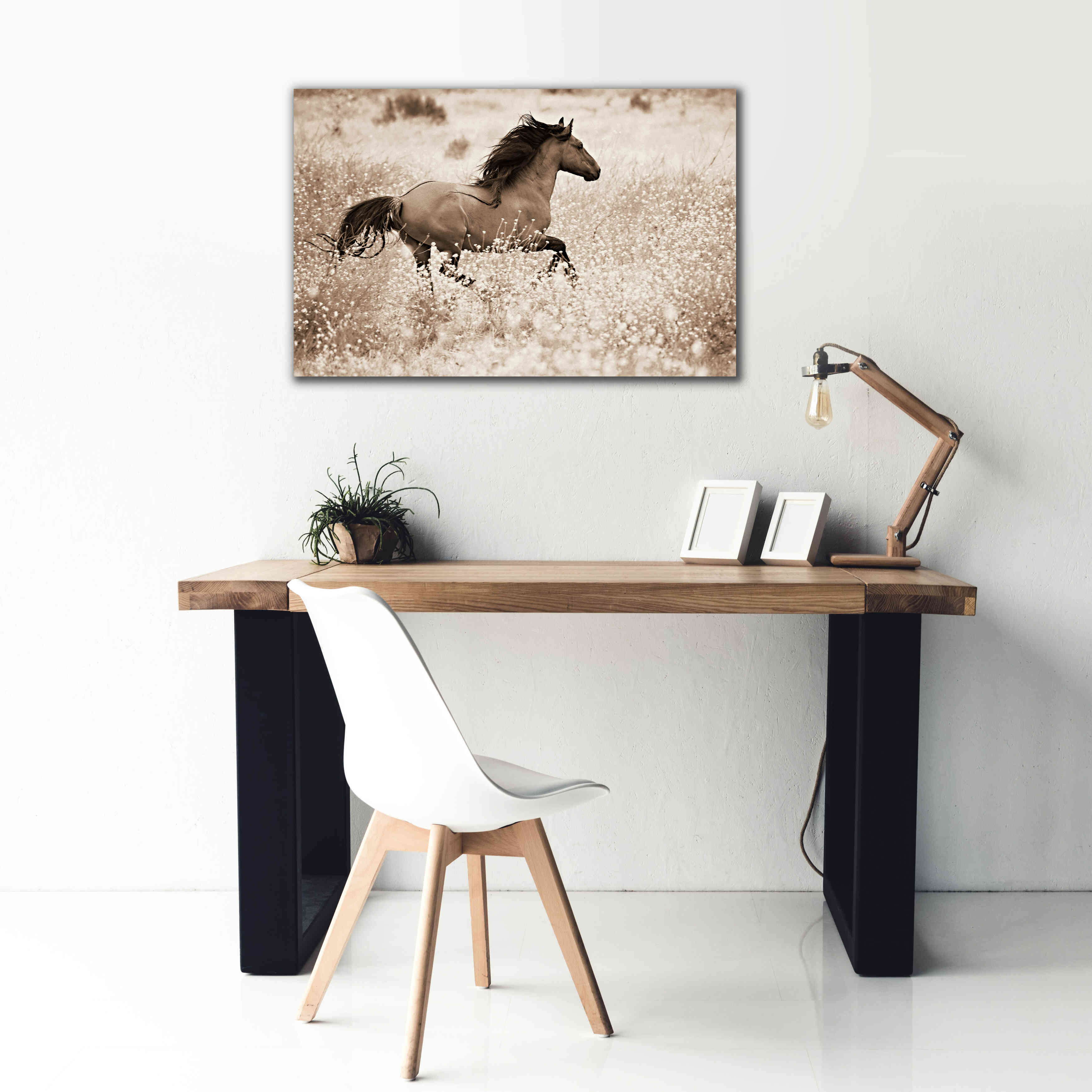 'Running Free' by Lisa Dearing, Giclee Canvas Wall Art,40x26
