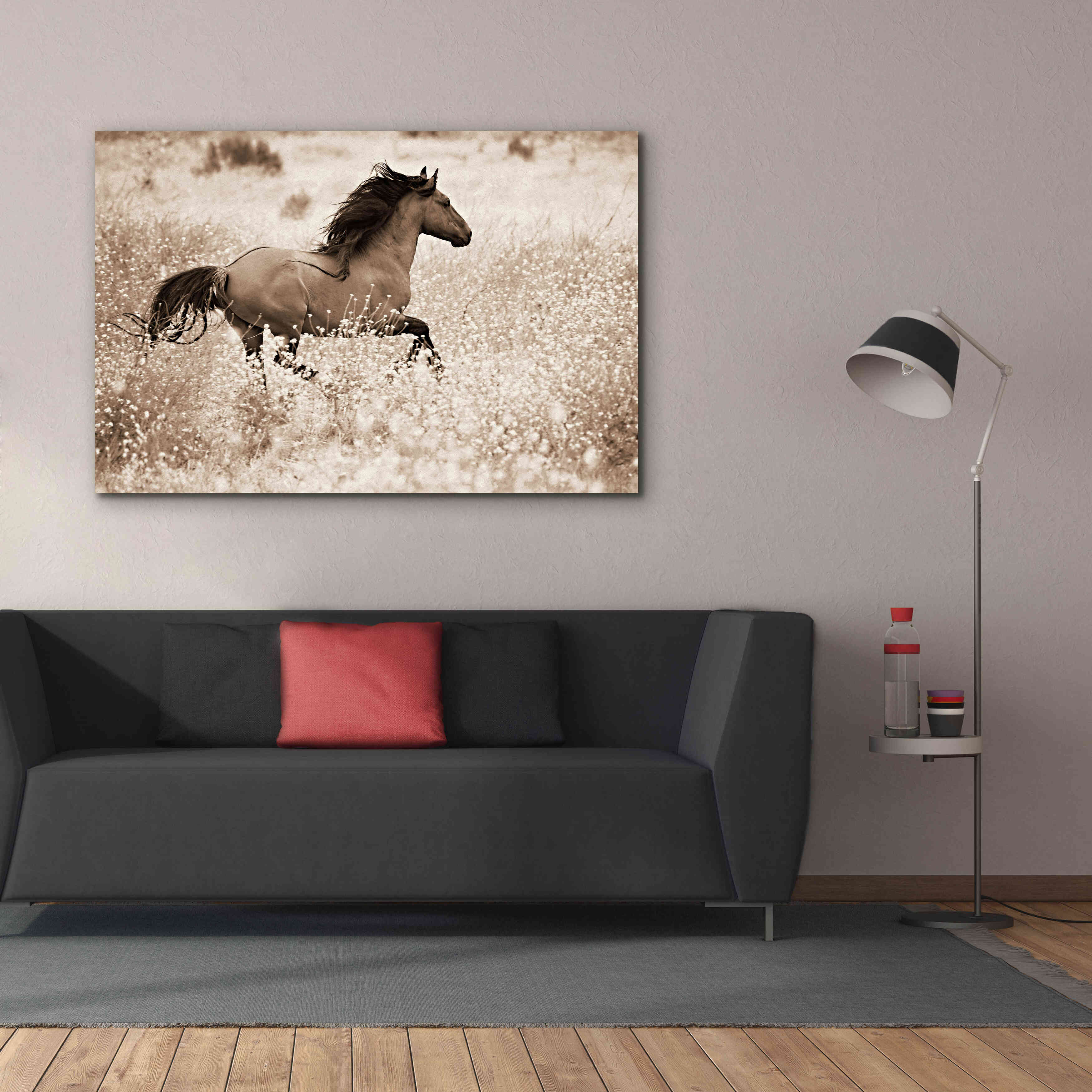 'Running Free' by Lisa Dearing, Giclee Canvas Wall Art,60x40