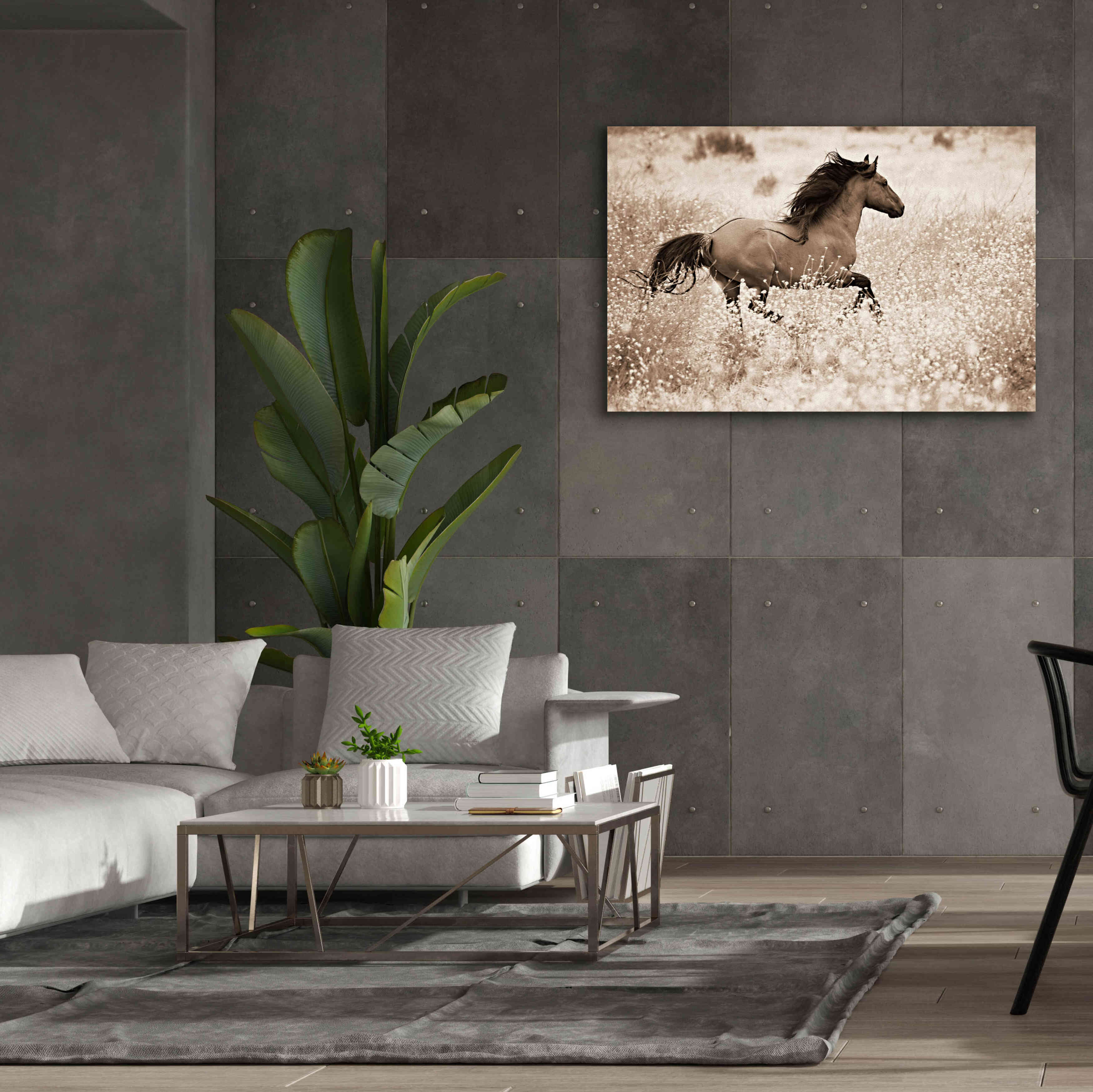 'Running Free' by Lisa Dearing, Giclee Canvas Wall Art,60x40
