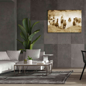 'San Cristobol Horses' by Lisa Dearing, Giclee Canvas Wall Art,60x40