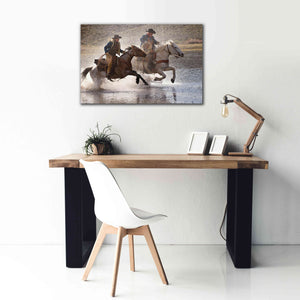 'Splash Dance' by Lisa Dearing, Giclee Canvas Wall Art,40x26