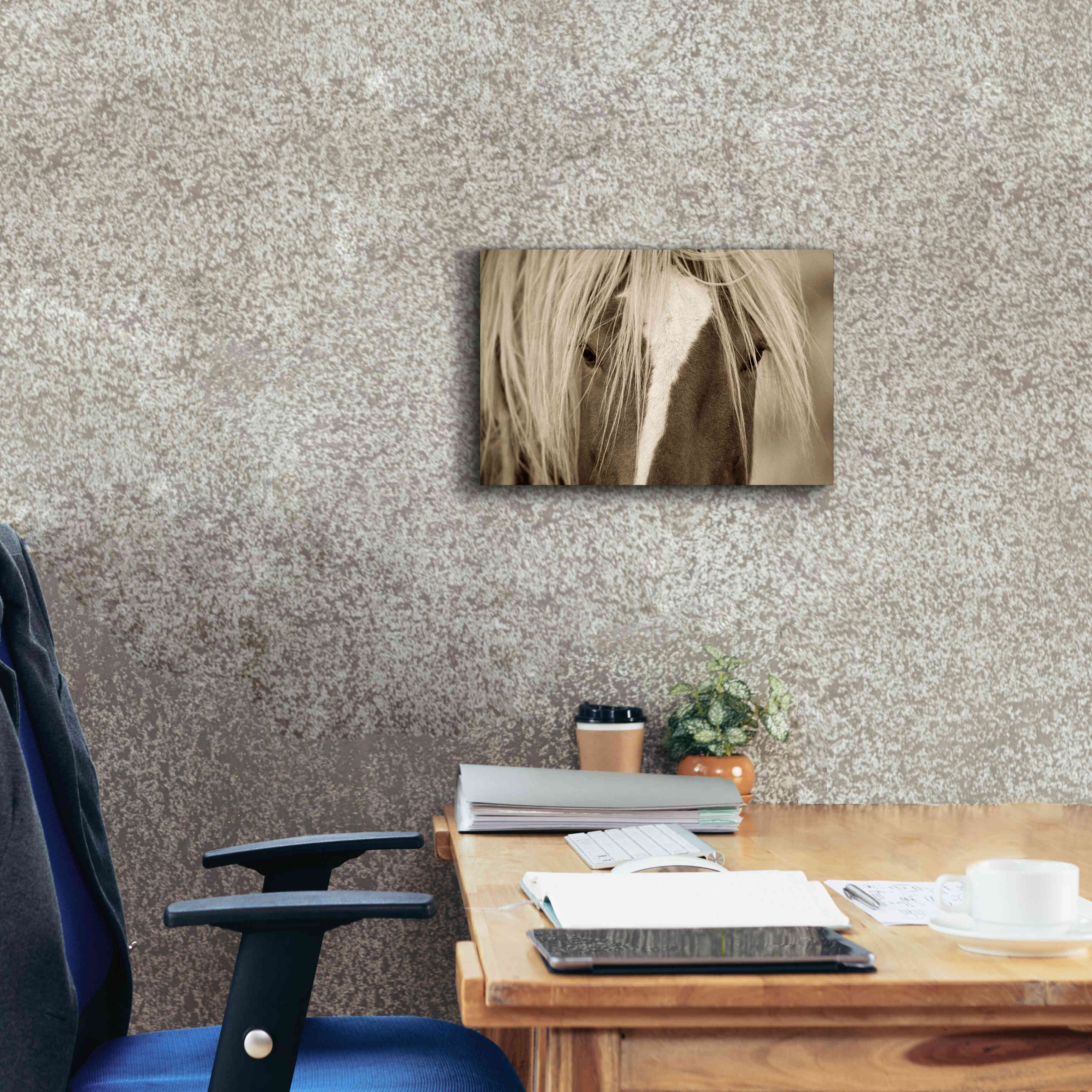 'The Blonde' by Lisa Dearing, Giclee Canvas Wall Art,18x12