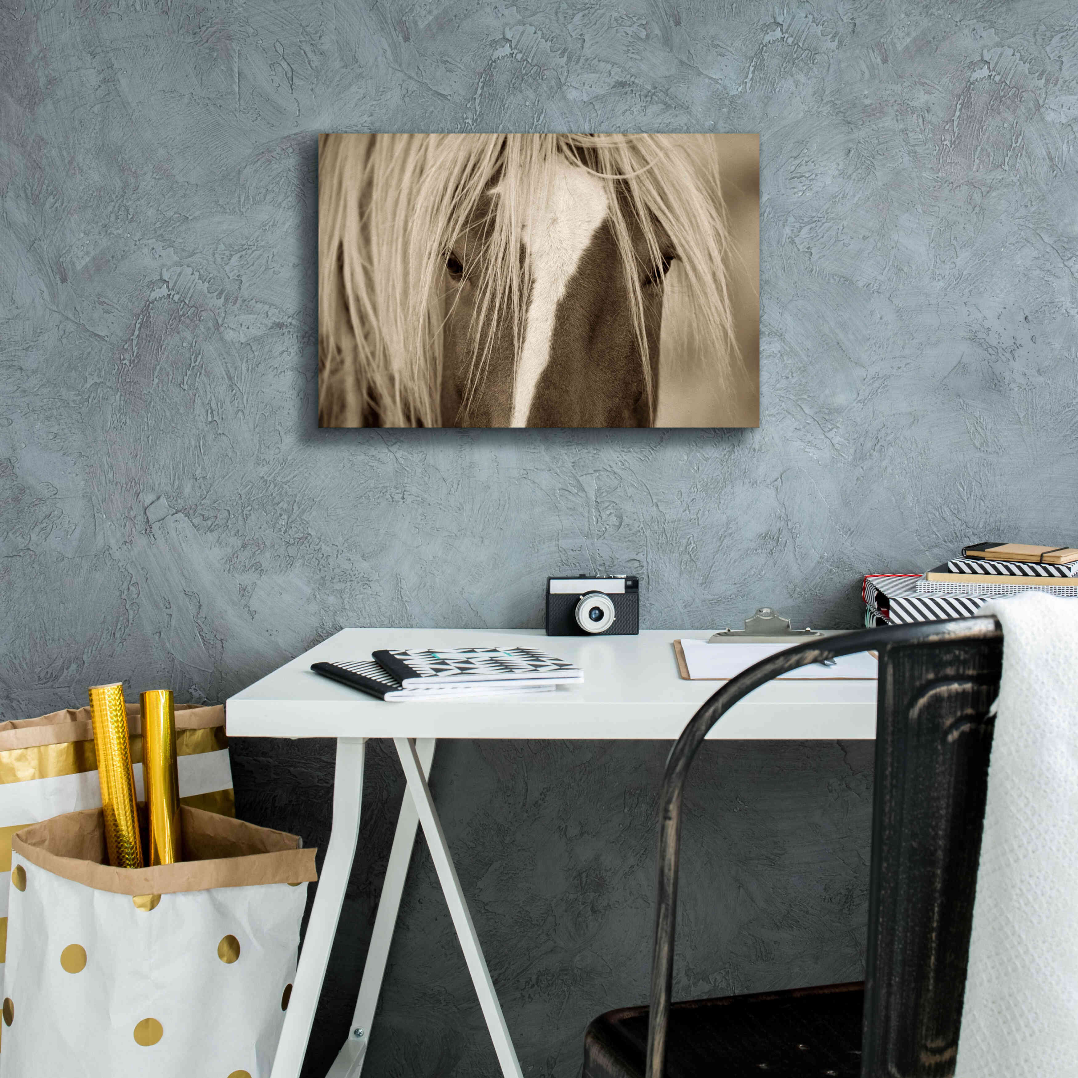 'The Blonde' by Lisa Dearing, Giclee Canvas Wall Art,18x12