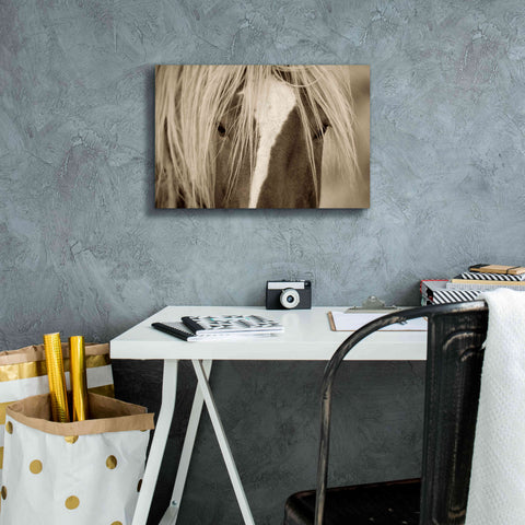 Image of 'The Blonde' by Lisa Dearing, Giclee Canvas Wall Art,18x12