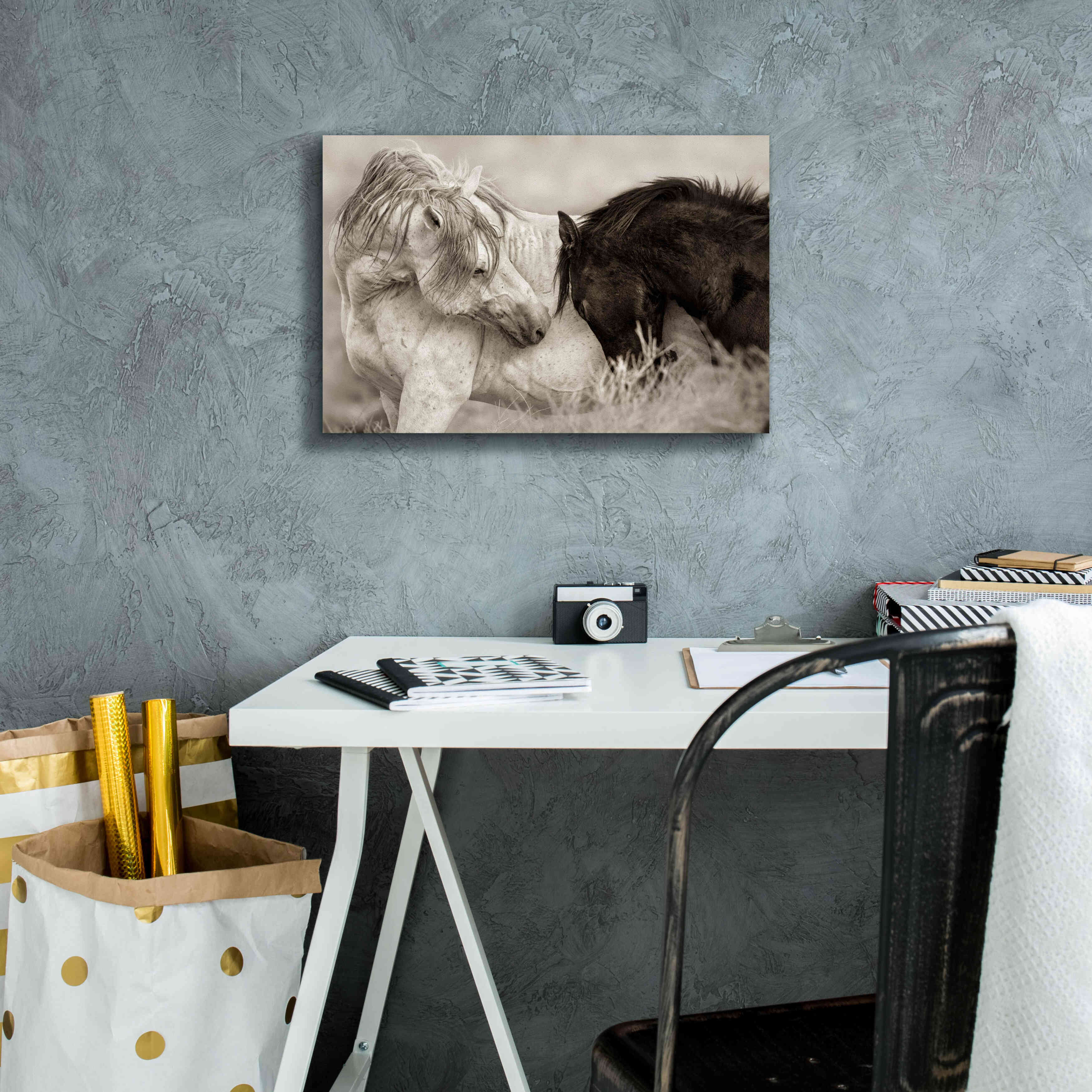 'The Long Goodbye' by Lisa Dearing, Giclee Canvas Wall Art,18x12