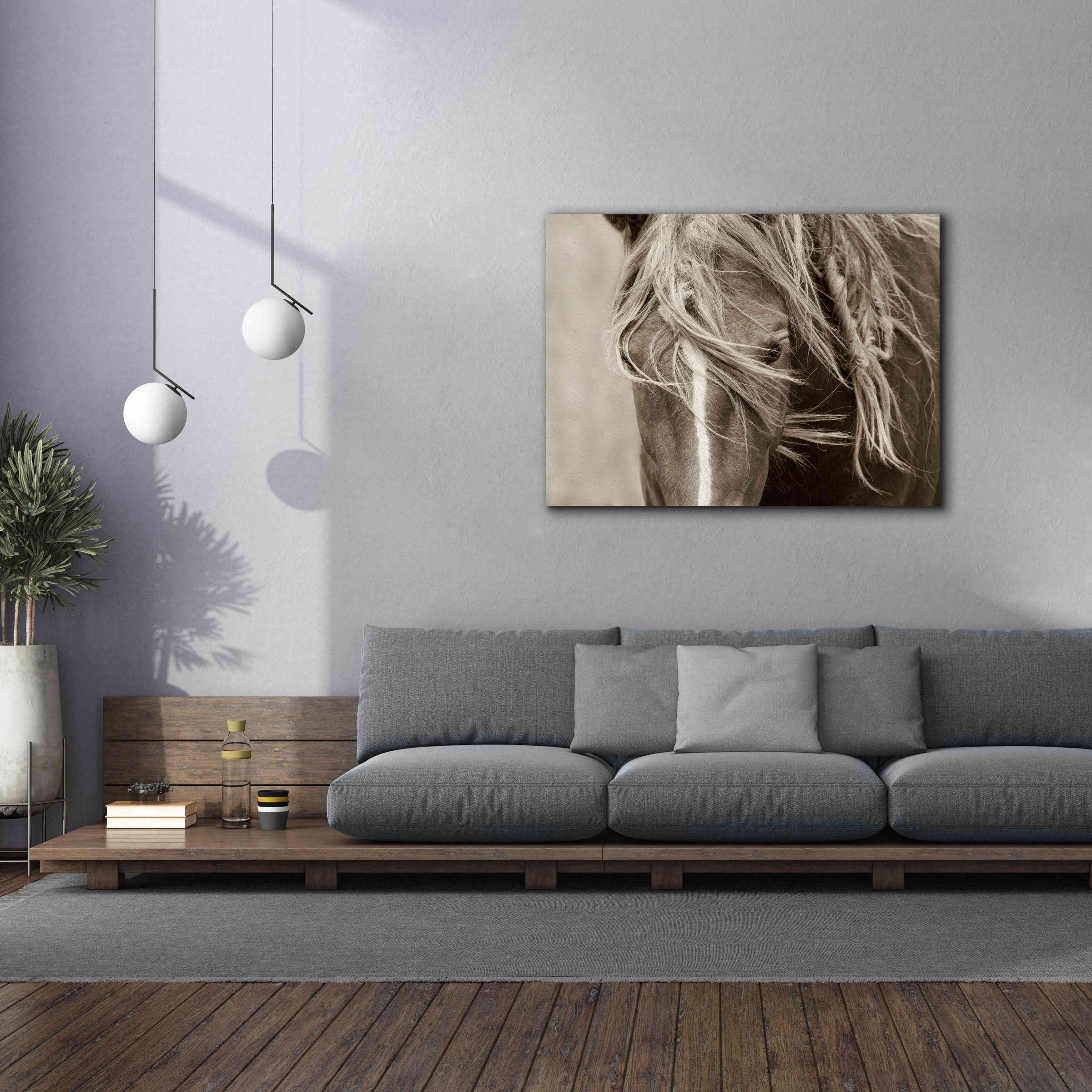 'Wind Knots' by Lisa Dearing, Giclee Canvas Wall Art,54x40