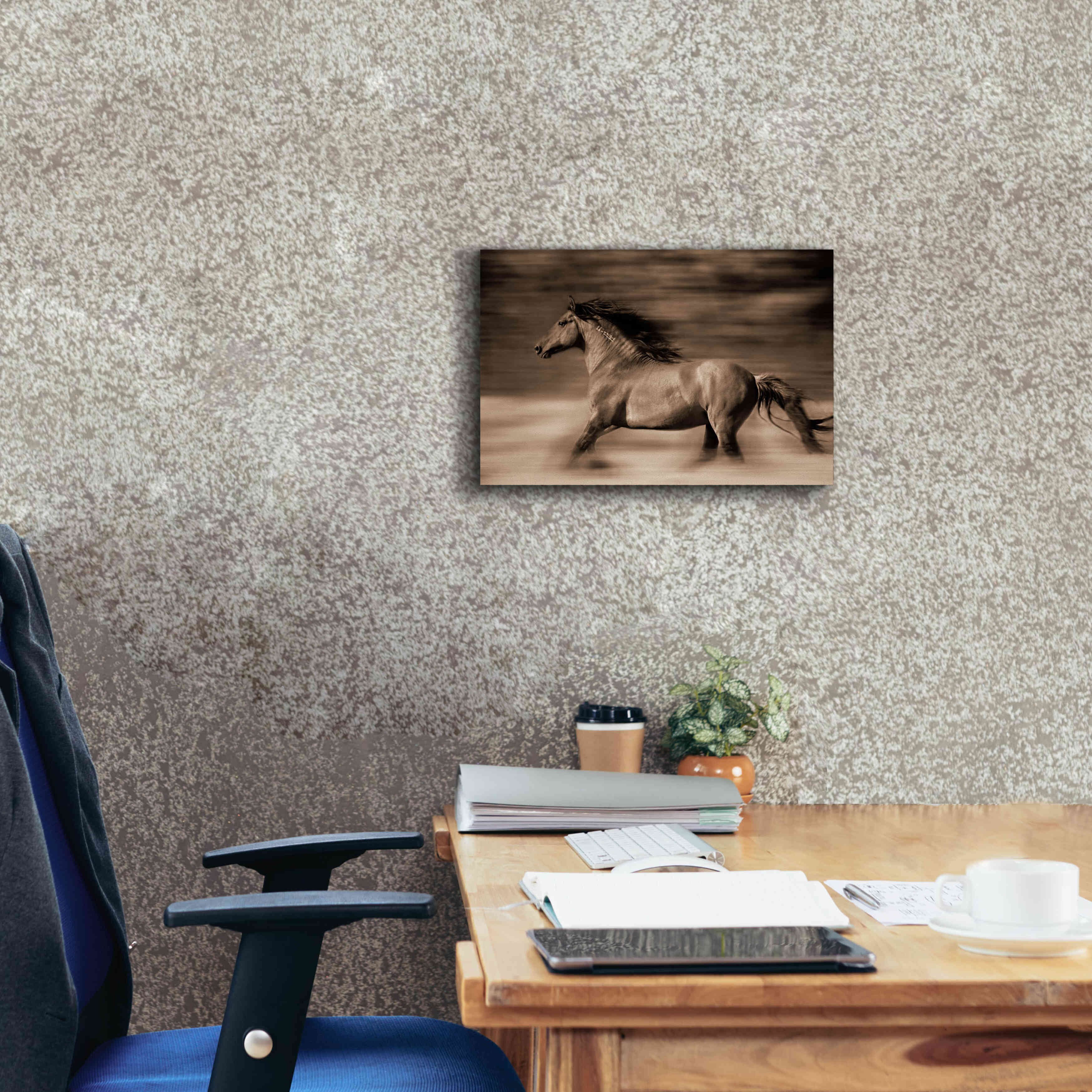 'Wind Runner' by Lisa Dearing, Giclee Canvas Wall Art,18x12