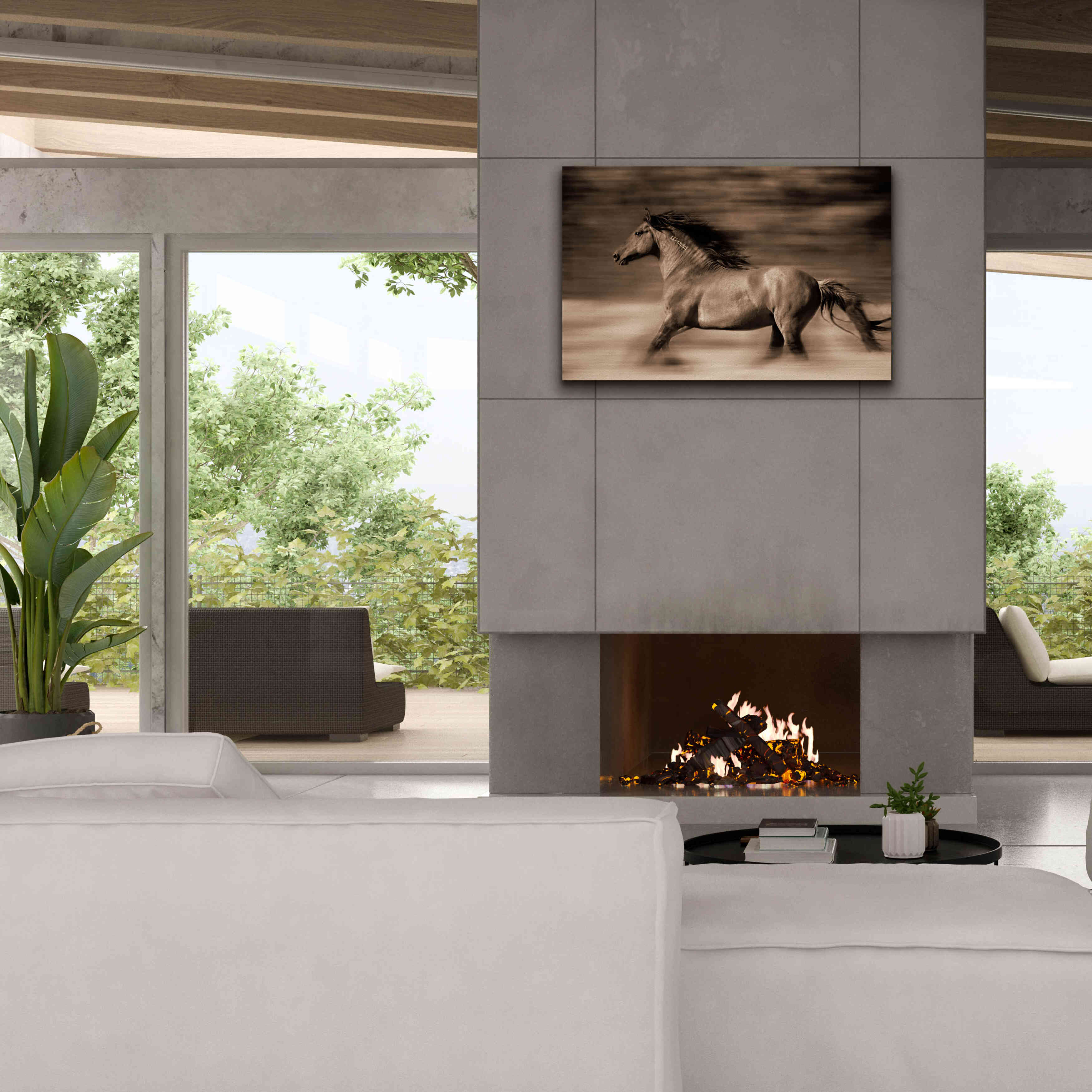 'Wind Runner' by Lisa Dearing, Giclee Canvas Wall Art,40x26