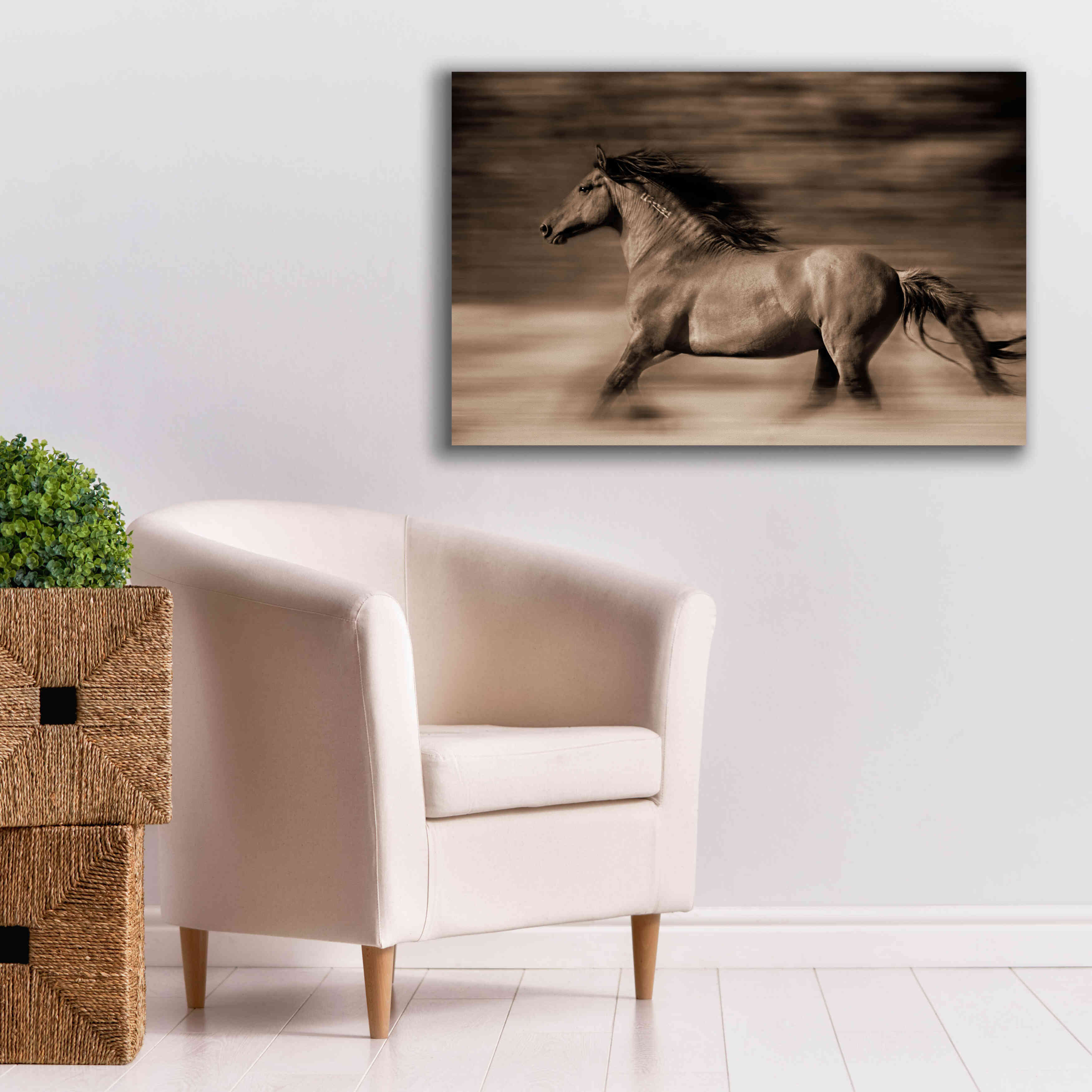 'Wind Runner' by Lisa Dearing, Giclee Canvas Wall Art,40x26