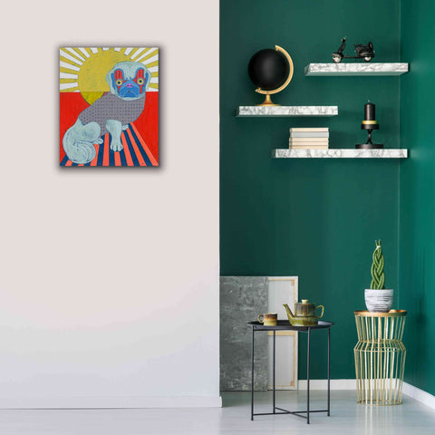 Image of 'Pekingese' by Lizzy Davis, Giclee Canvas Wall Art,20x24