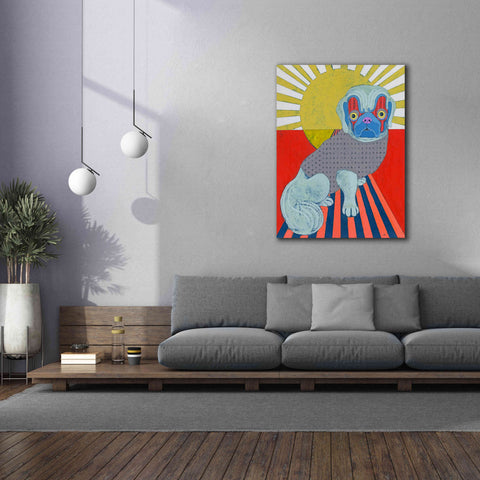 Image of 'Pekingese' by Lizzy Davis, Giclee Canvas Wall Art,40x54