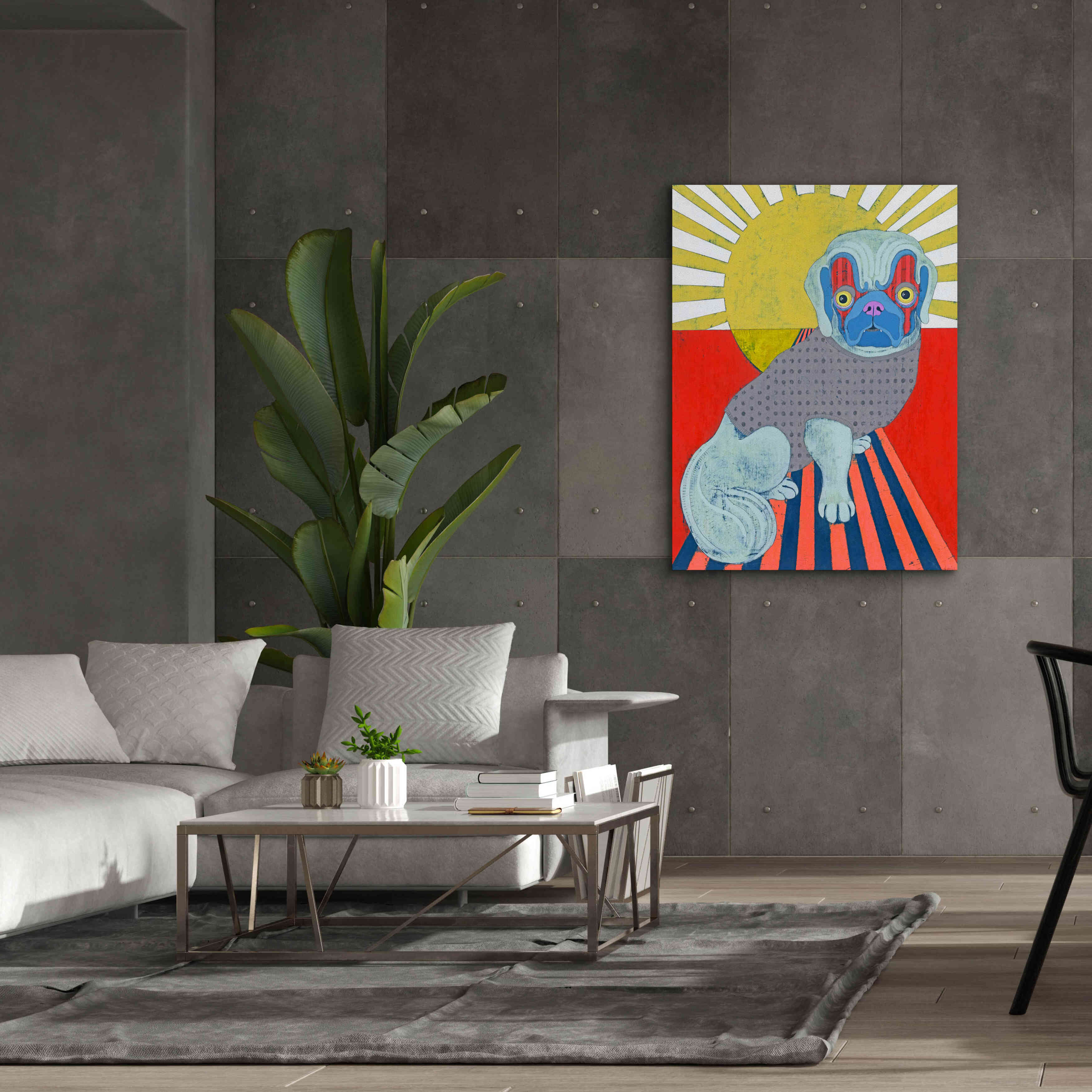 'Pekingese' by Lizzy Davis, Giclee Canvas Wall Art,40x54
