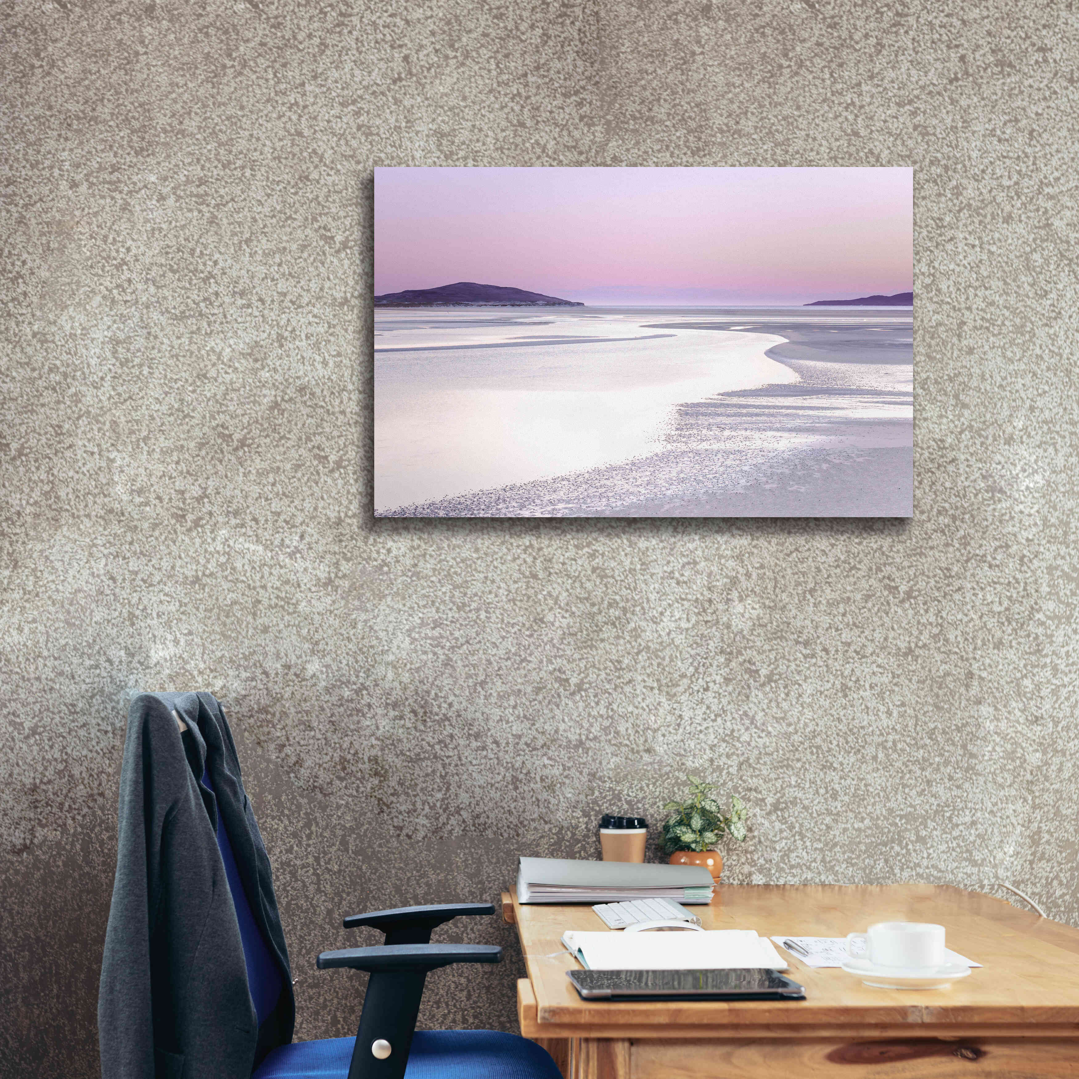 'Silver Silence' by Lynne Douglas, Giclee Canvas Wall Art,40x26