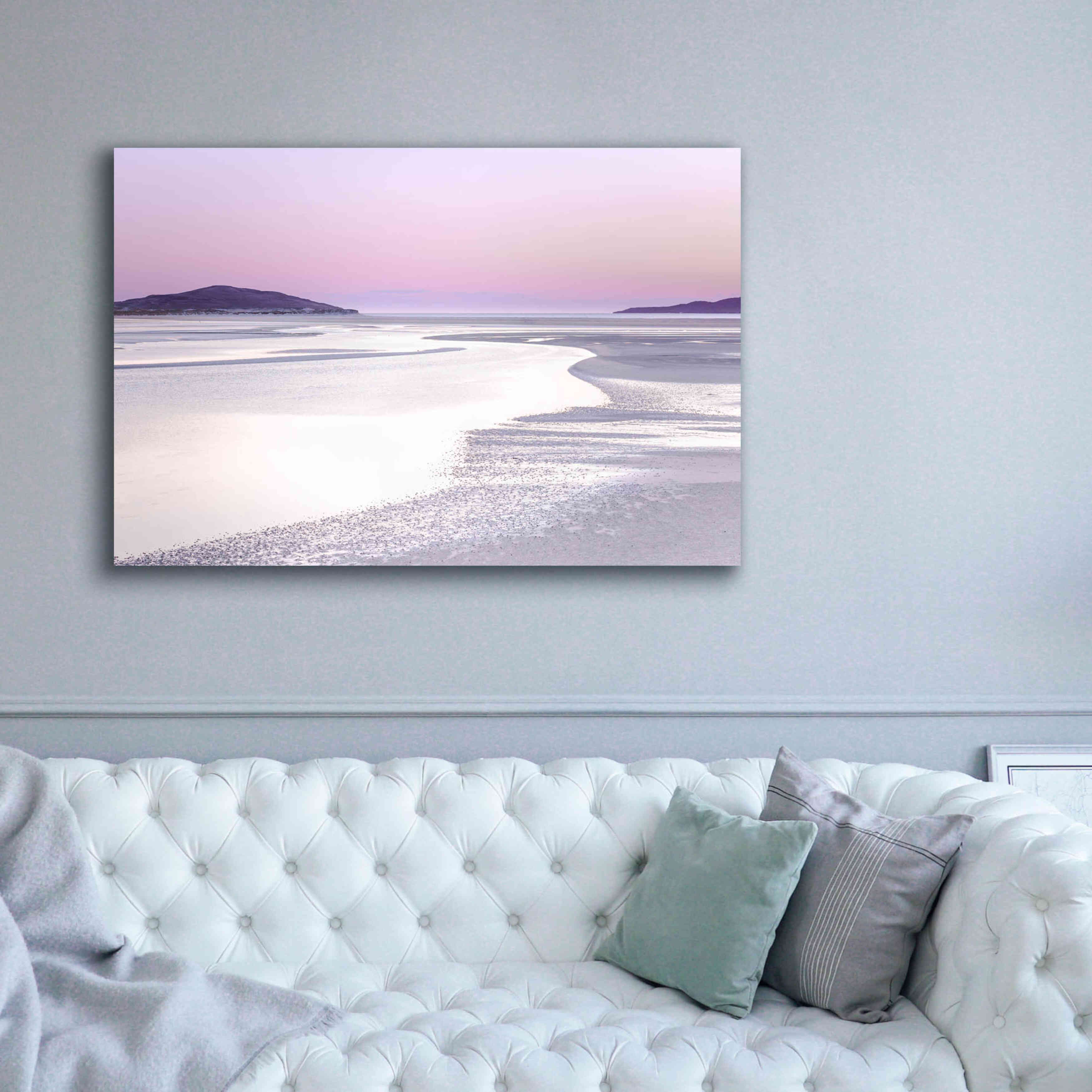 'Silver Silence' by Lynne Douglas, Giclee Canvas Wall Art,60x40