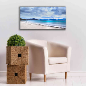 'Taransay Teal' by Lynne Douglas, Giclee Canvas Wall Art,40x20