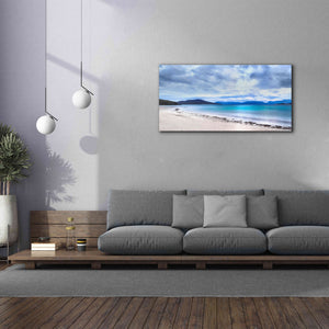 'Taransay Teal' by Lynne Douglas, Giclee Canvas Wall Art,60x30