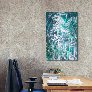 'Teal Embrace' by Lynne Douglas, Giclee Canvas Wall Art,26x40