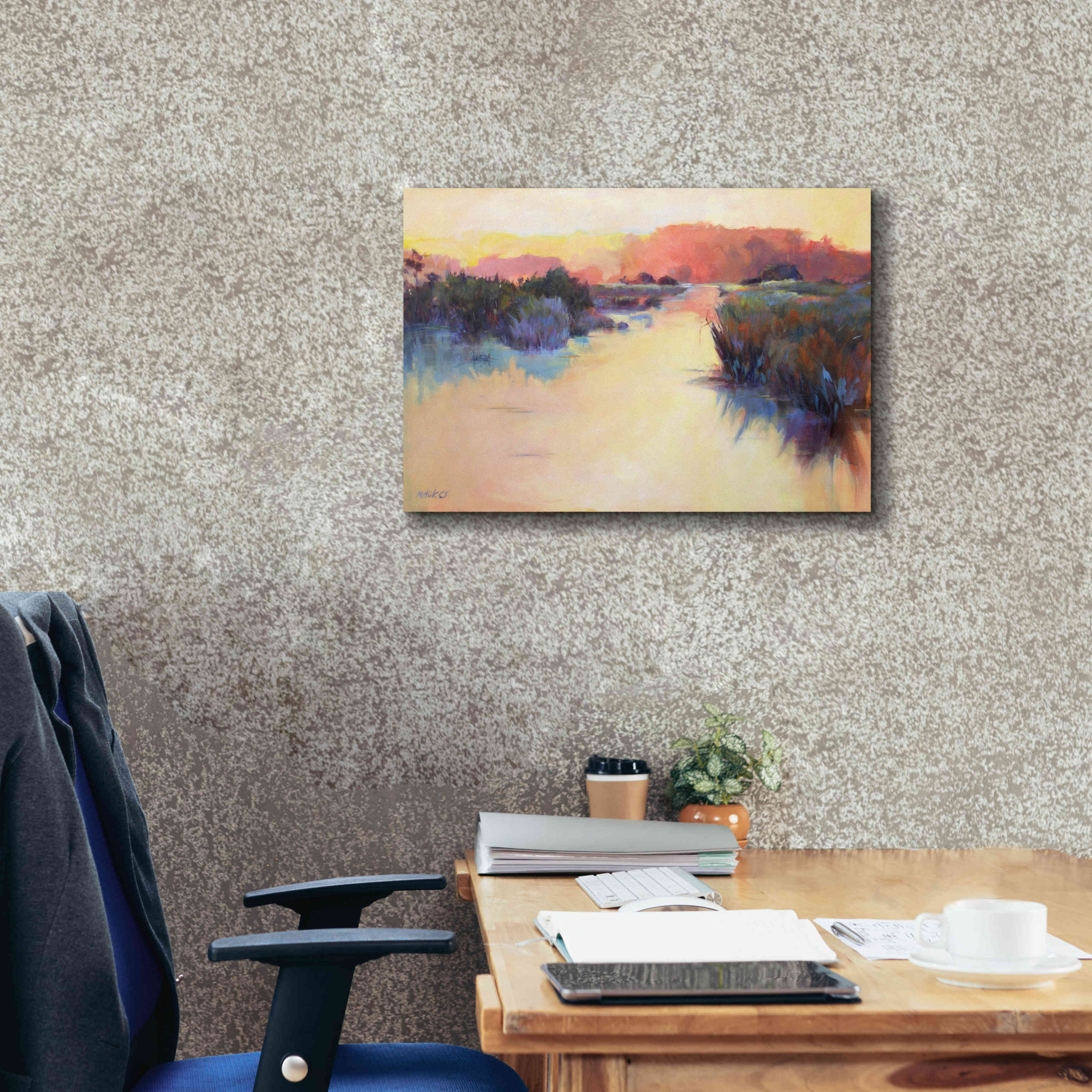 'A Warm Resonance' by Madeline Dukes, Giclee Canvas Wall Art,26x18