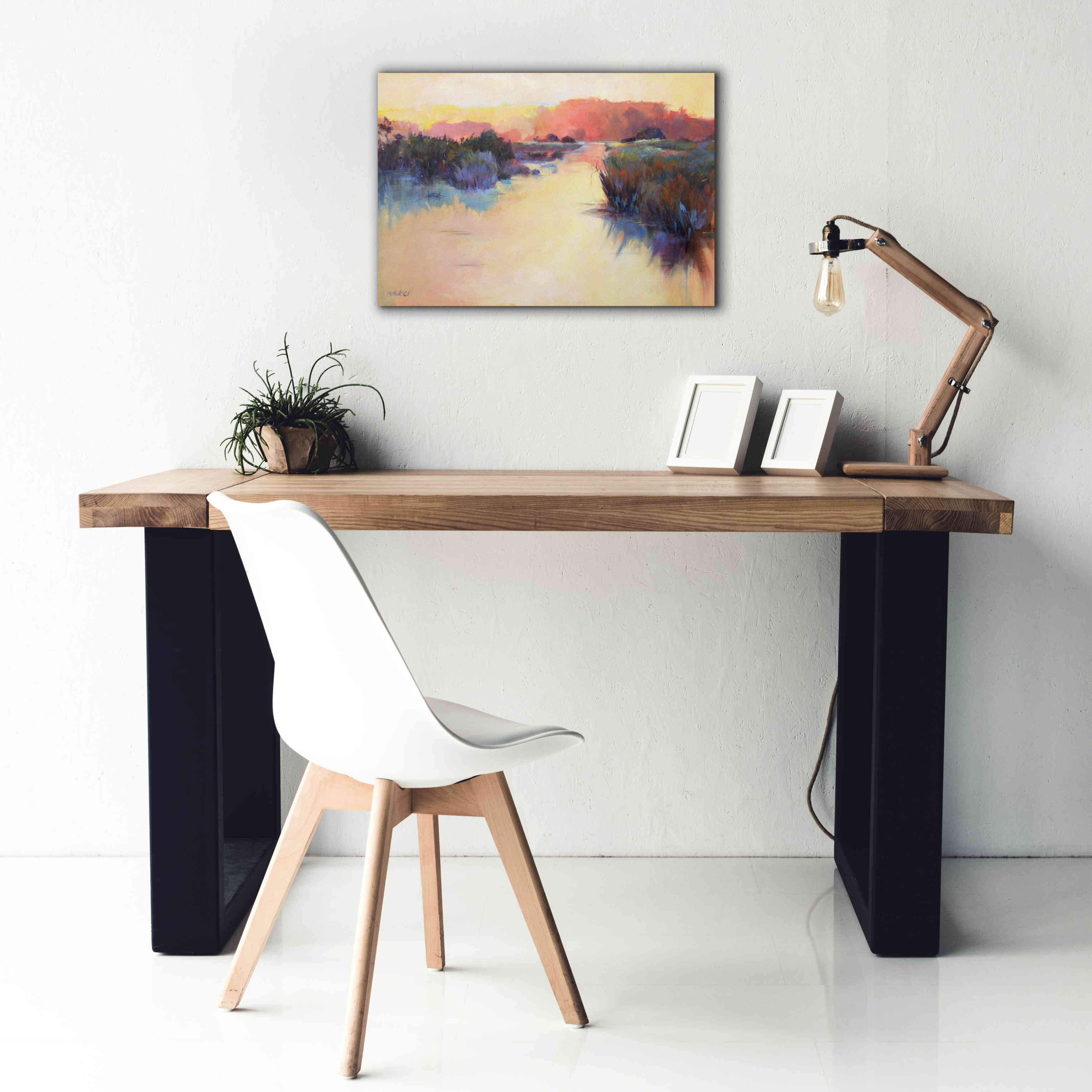 'A Warm Resonance' by Madeline Dukes, Giclee Canvas Wall Art,26x18