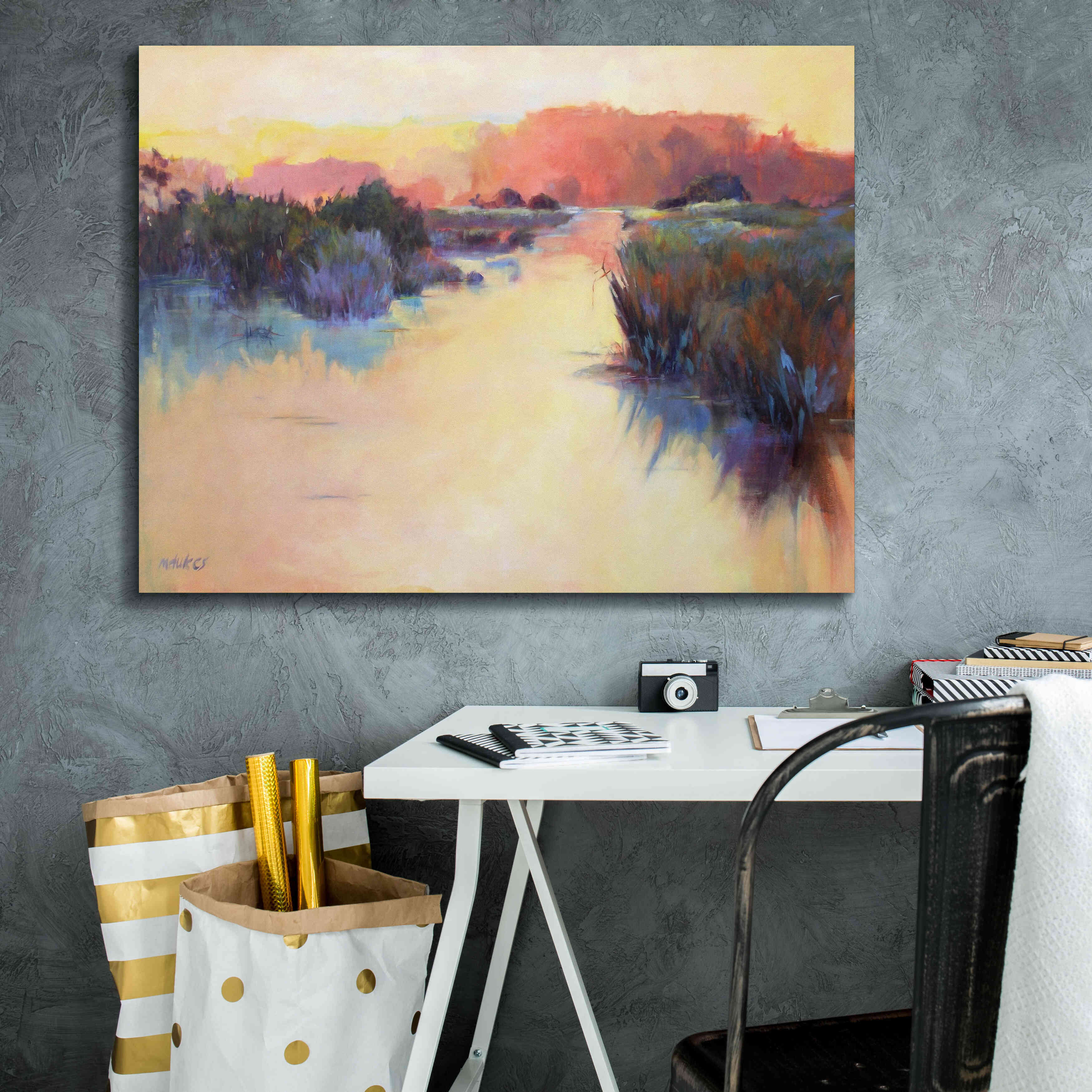'A Warm Resonance' by Madeline Dukes, Giclee Canvas Wall Art,34x26