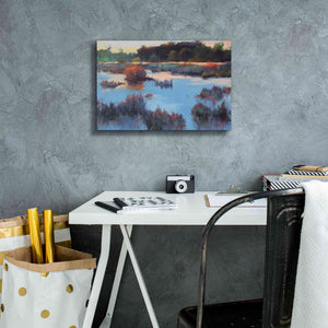 'Ace Basin Creek' by Madeline Dukes, Giclee Canvas Wall Art,18x12