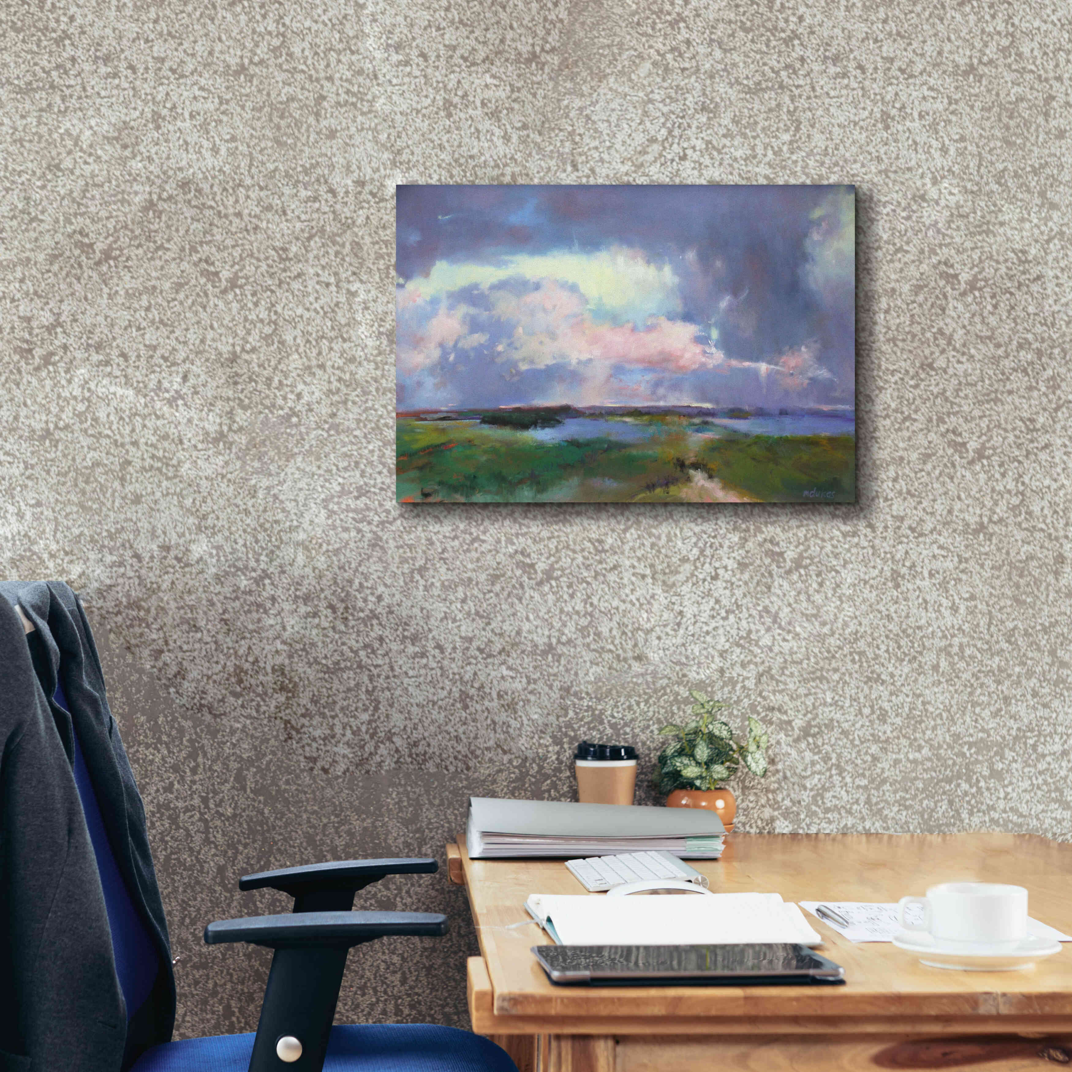 'Converging Storms' by Madeline Dukes, Giclee Canvas Wall Art,26x18