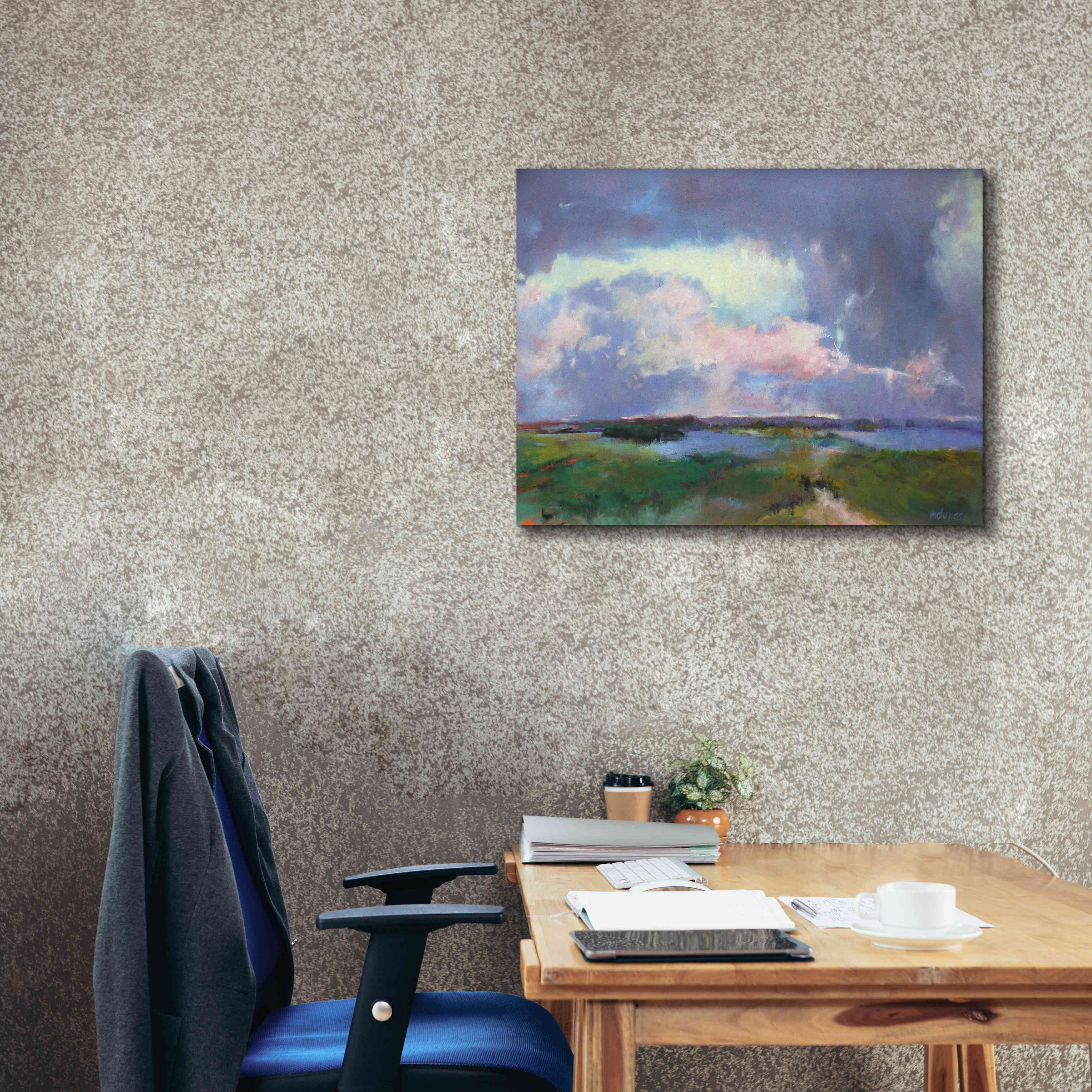 'Converging Storms' by Madeline Dukes, Giclee Canvas Wall Art,34x26
