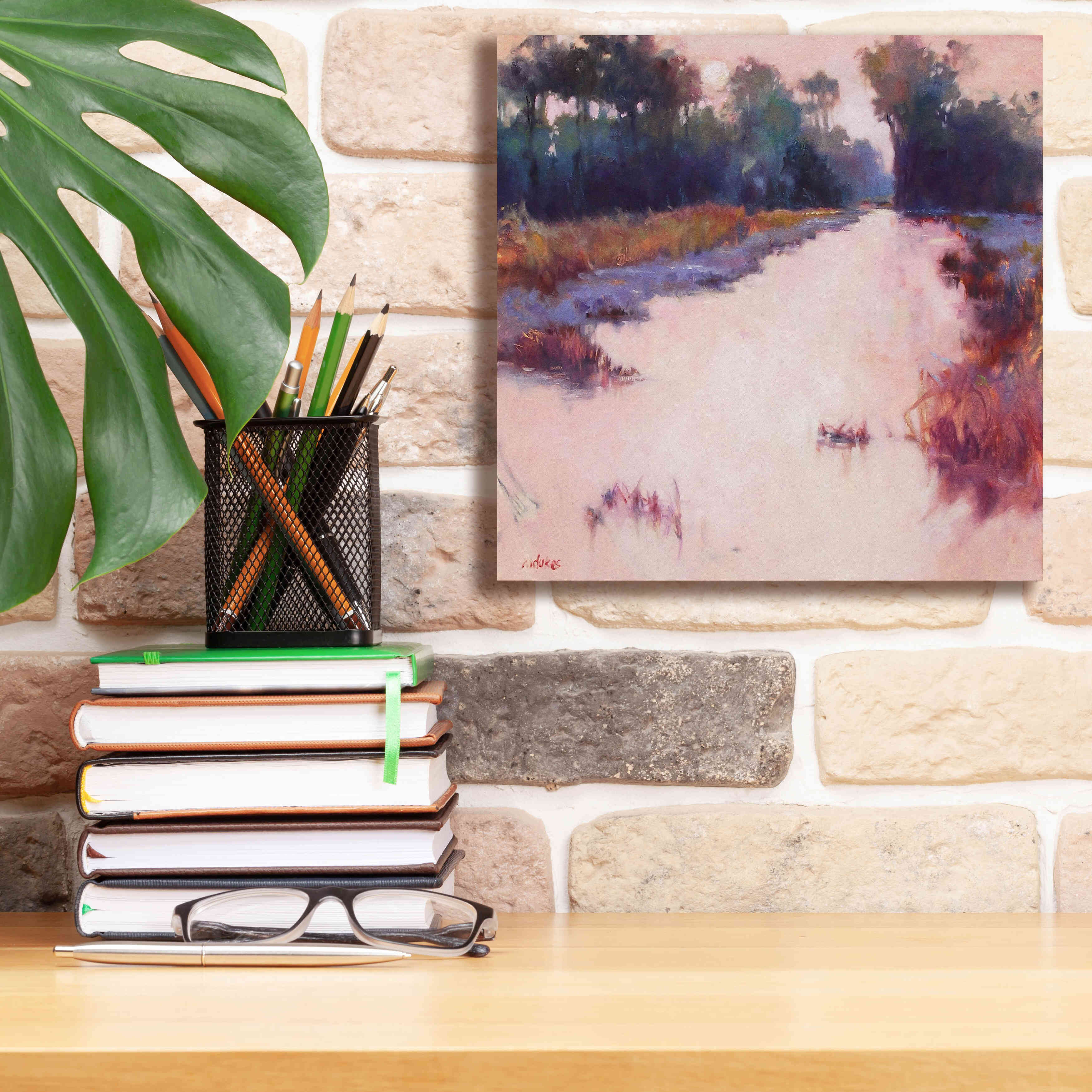 'Coral Dawn' by Madeline Dukes, Giclee Canvas Wall Art,12x12