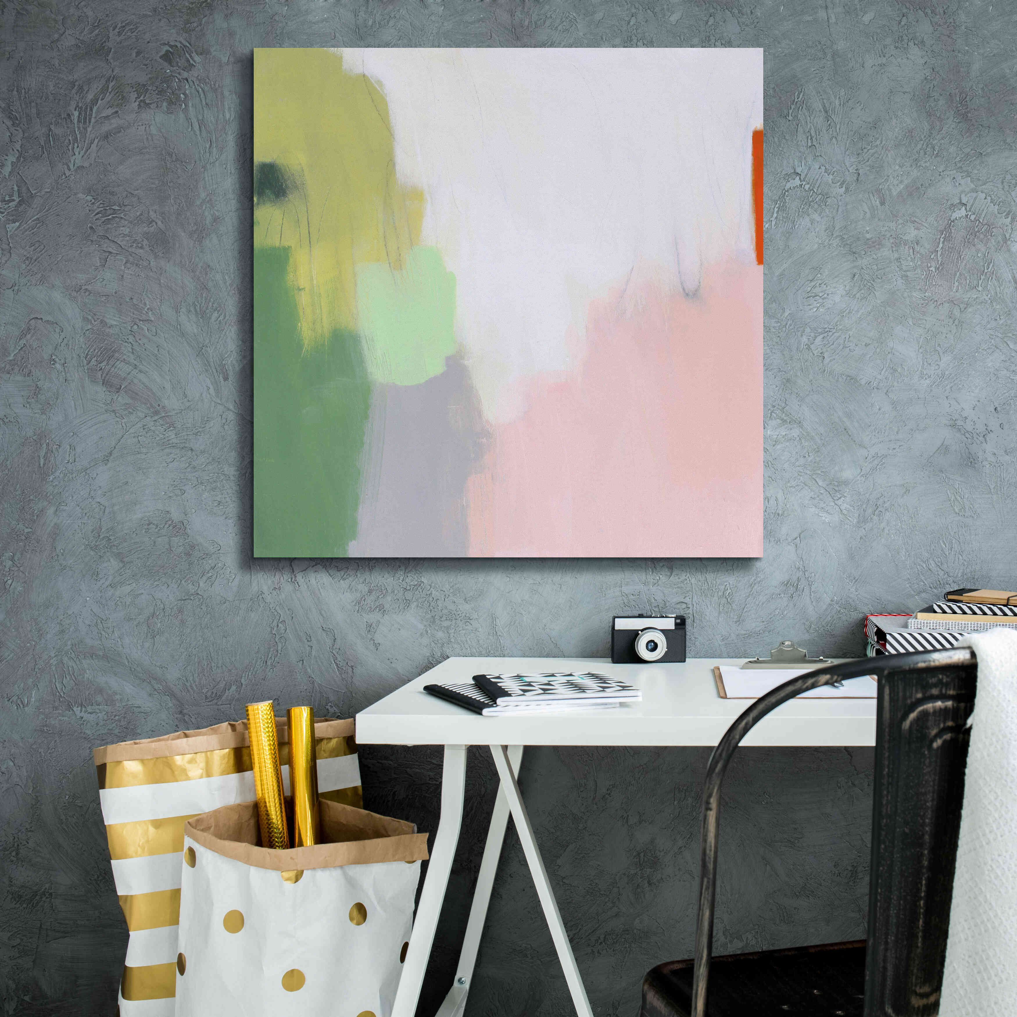 'Lemon Ambrosia' by Melissa Donoho, Giclee Canvas Wall Art,26x26