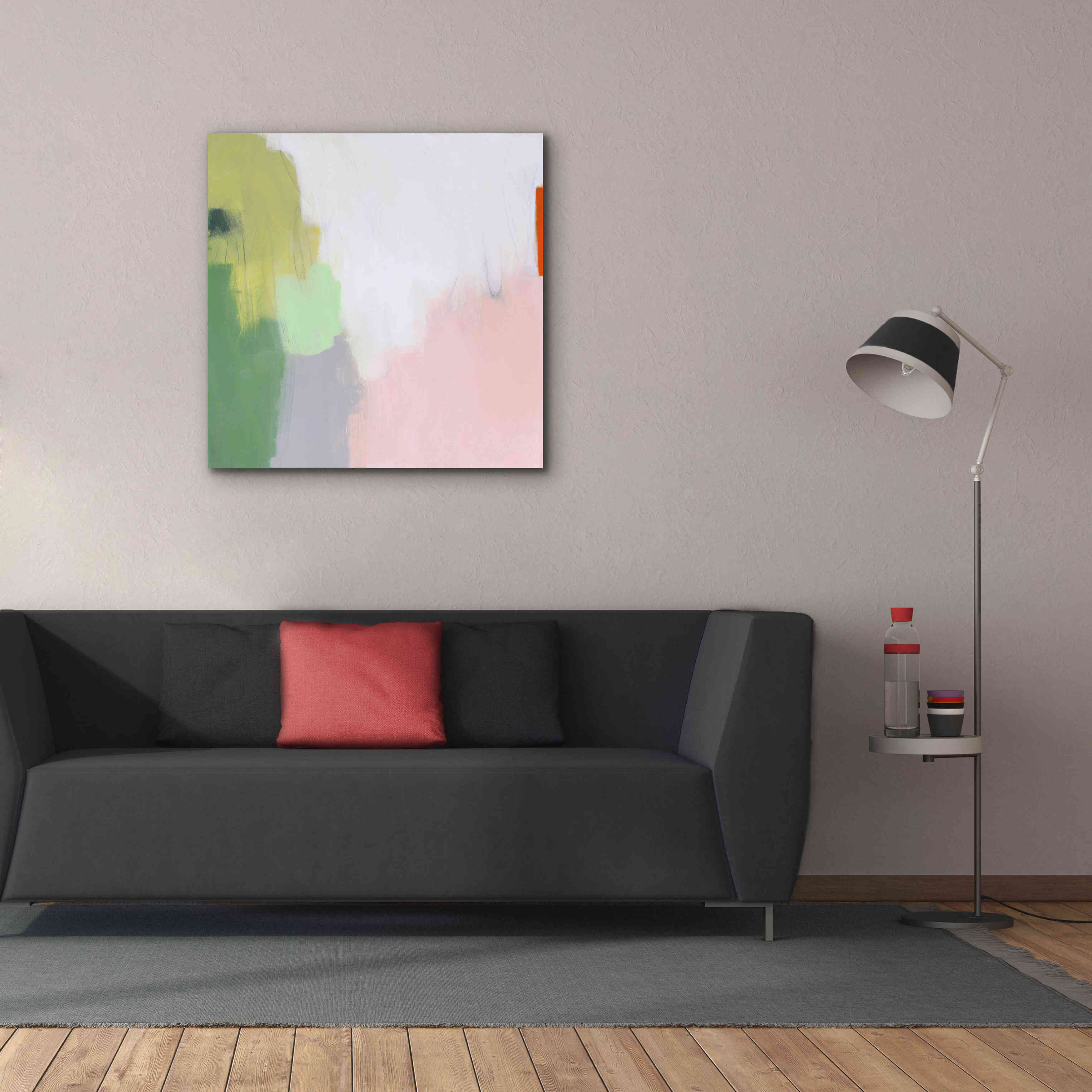 'Lemon Ambrosia' by Melissa Donoho, Giclee Canvas Wall Art,37x37
