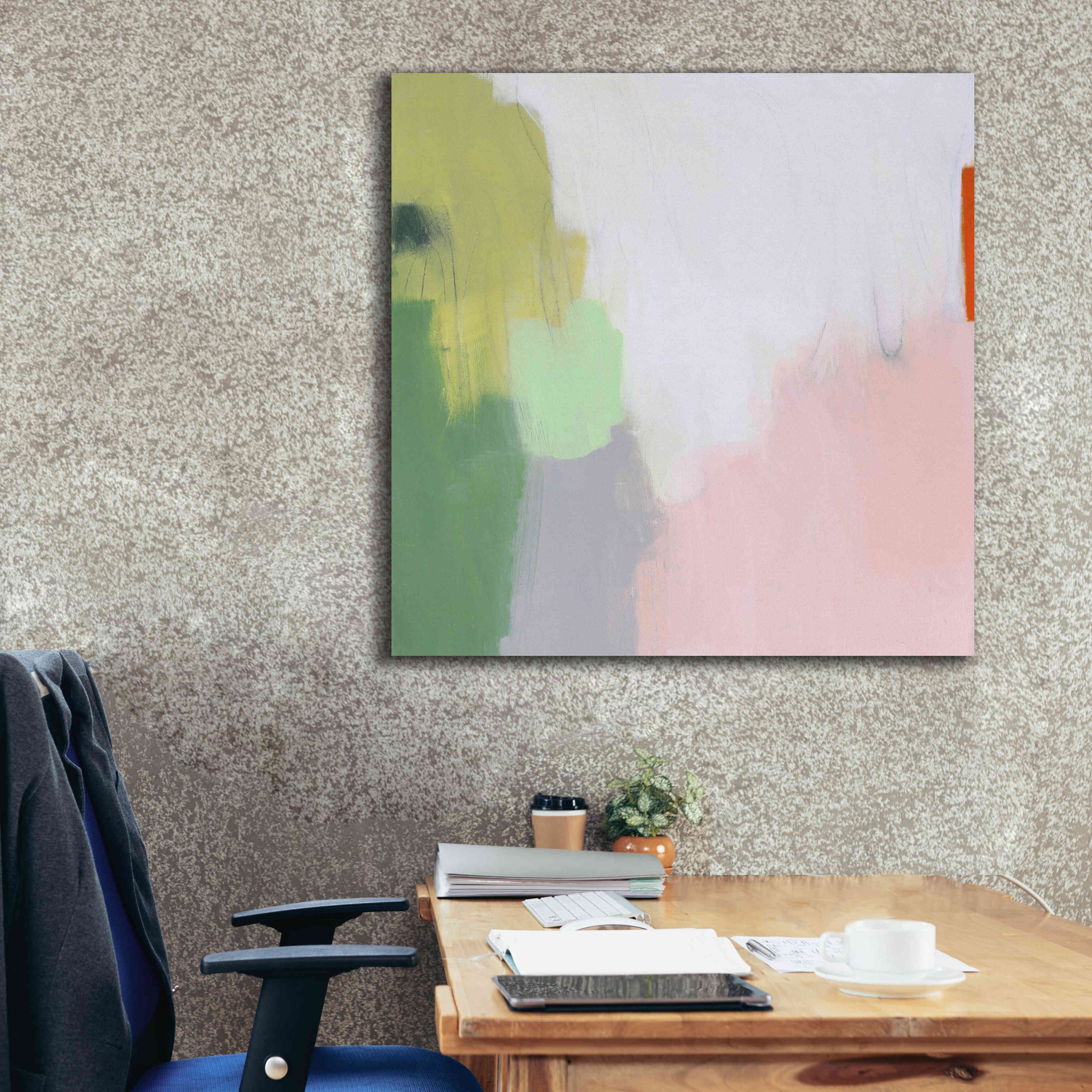'Lemon Ambrosia' by Melissa Donoho, Giclee Canvas Wall Art,37x37
